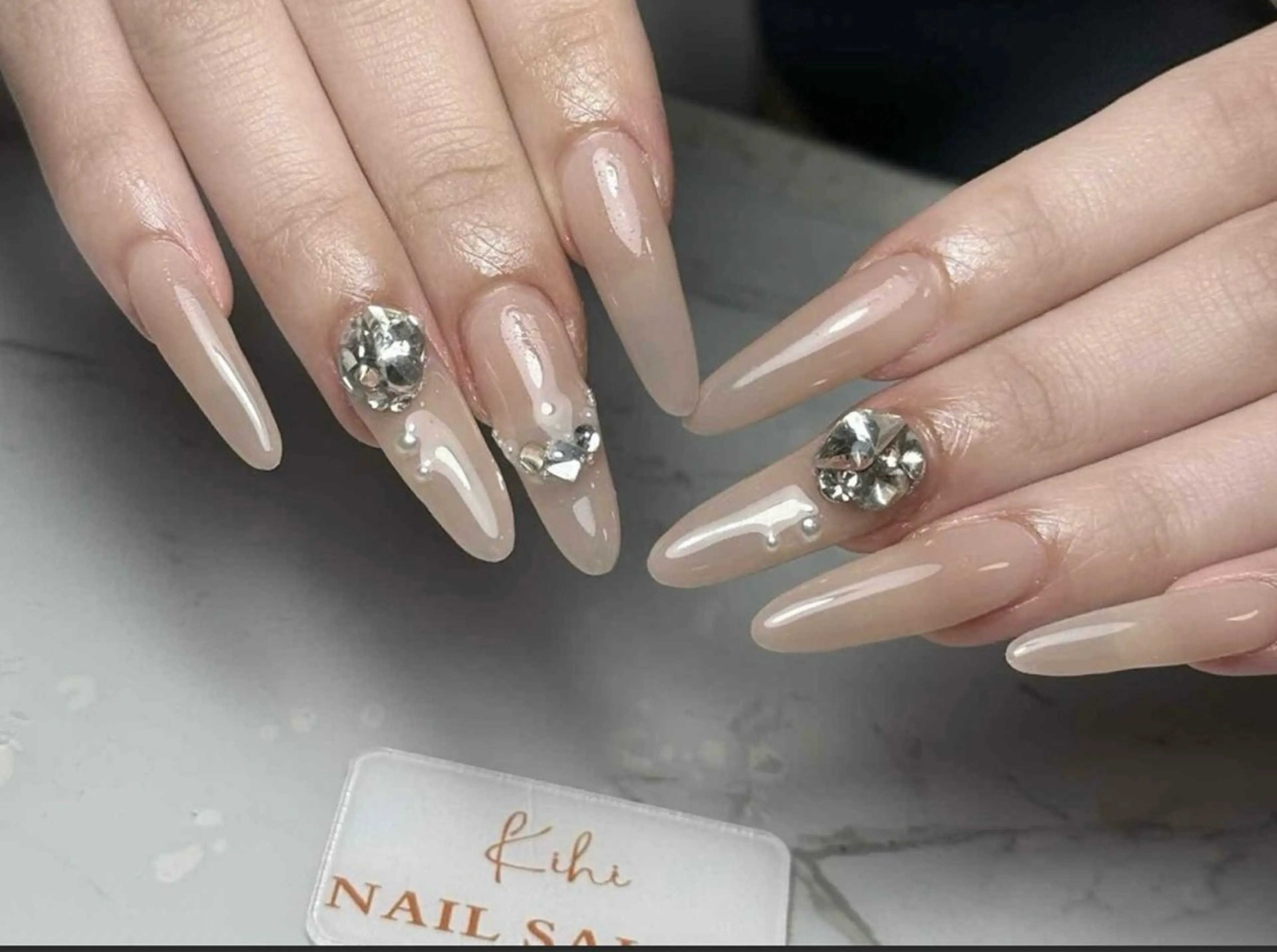 ネイル アートネイル フレンチネイル ジェルネイル グラデーション 韓国ネイル Nail Salon kihi大塚店のネイルデザイン