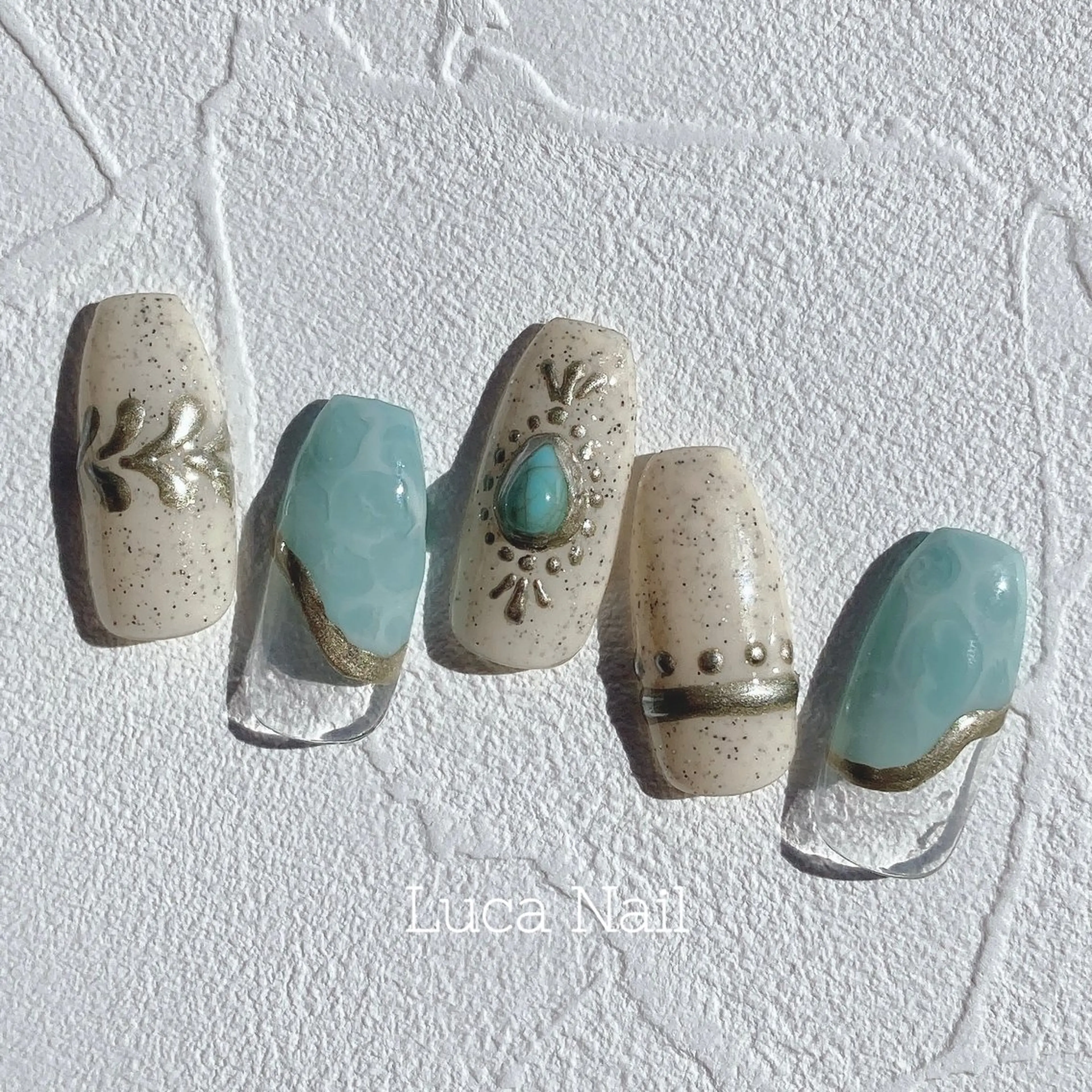 ネイル ハンドネイル ハンドケア Luca  Nail所属・Luca Nail 🌼yu-kaのネイルデザイン