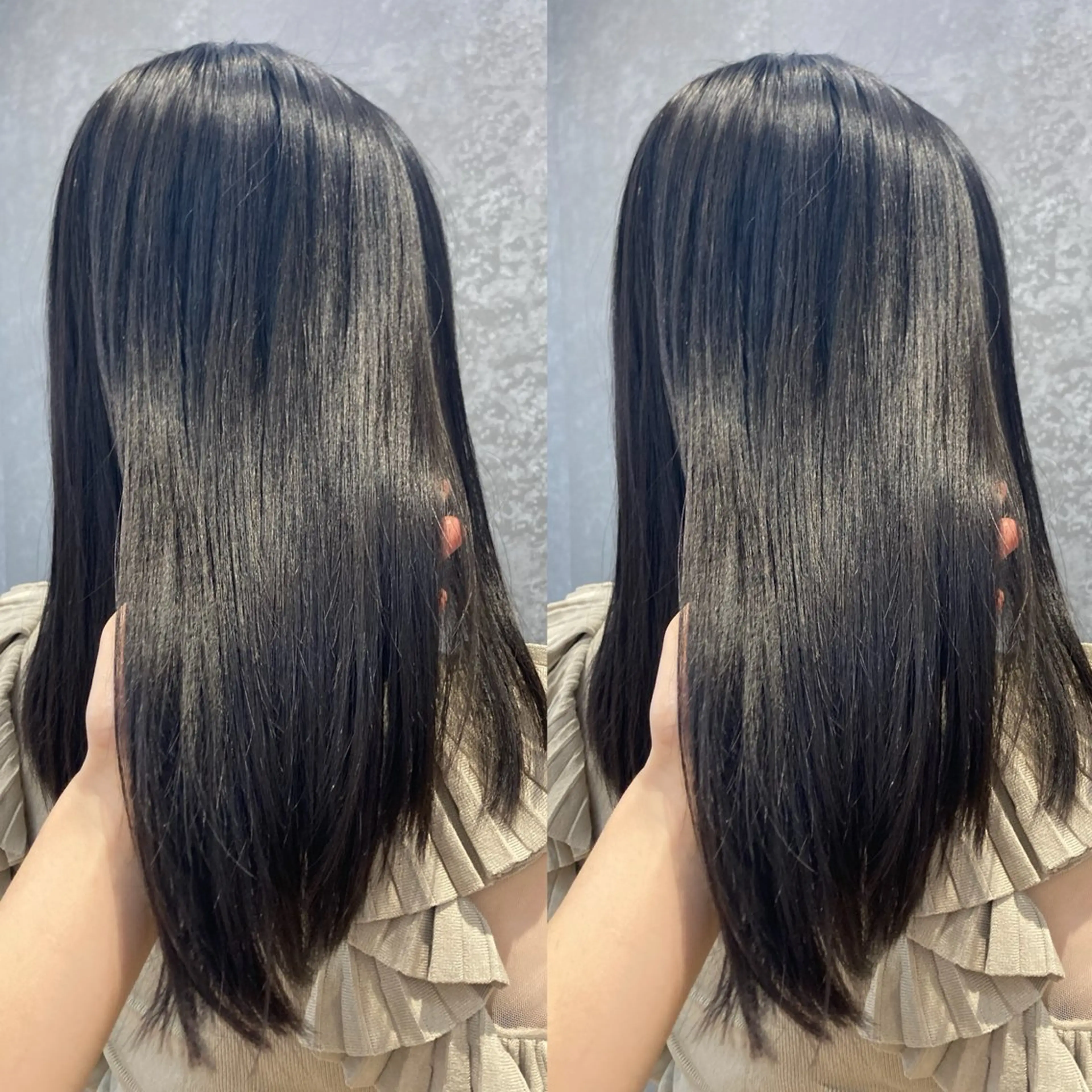 ミディアム カラー schon所属・み うのヘアスタイル