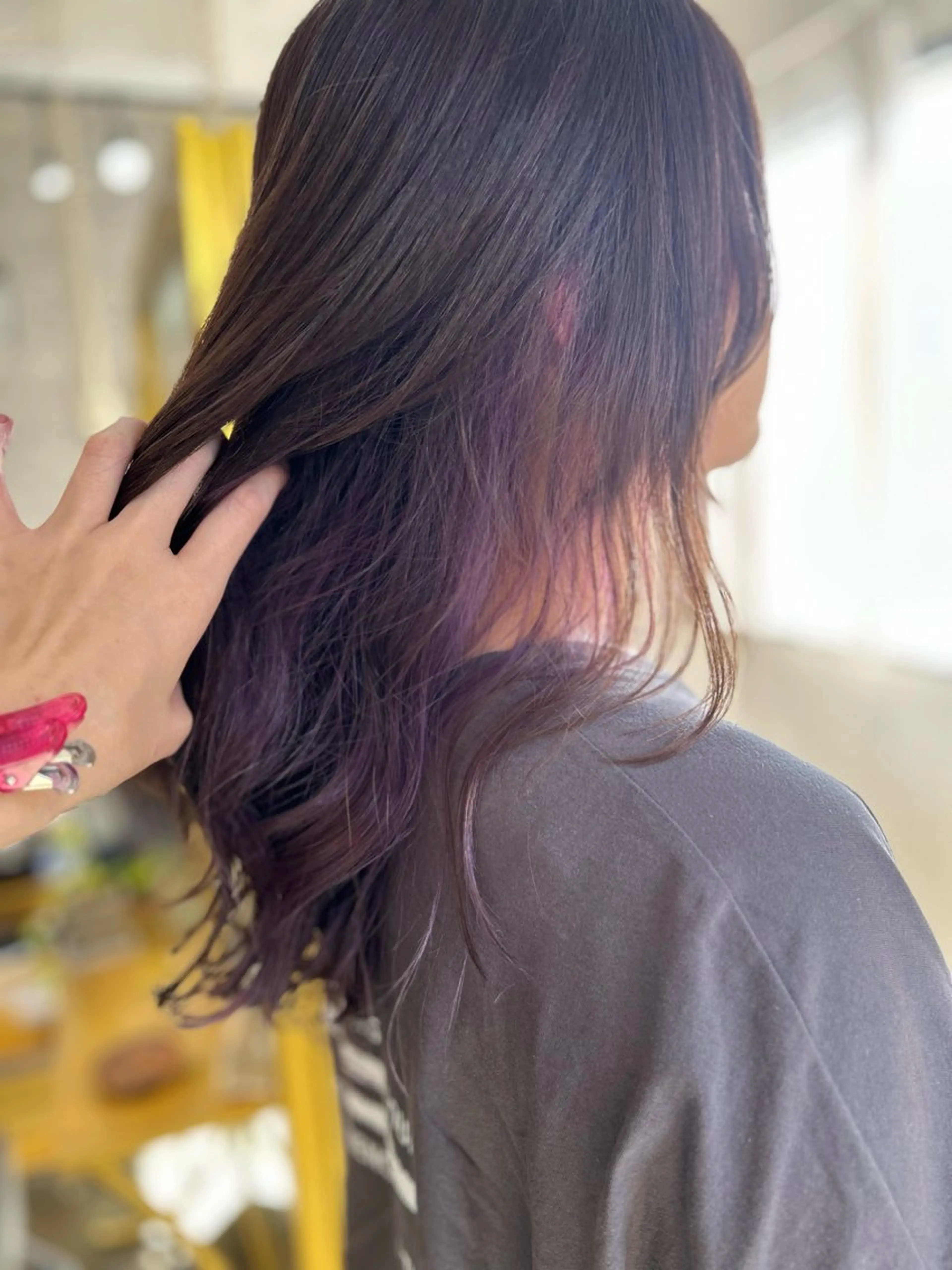 ロング ヘアカラー トリートメント 縮毛矯正／髪質改善 🌼mizukiのヘアスタイル