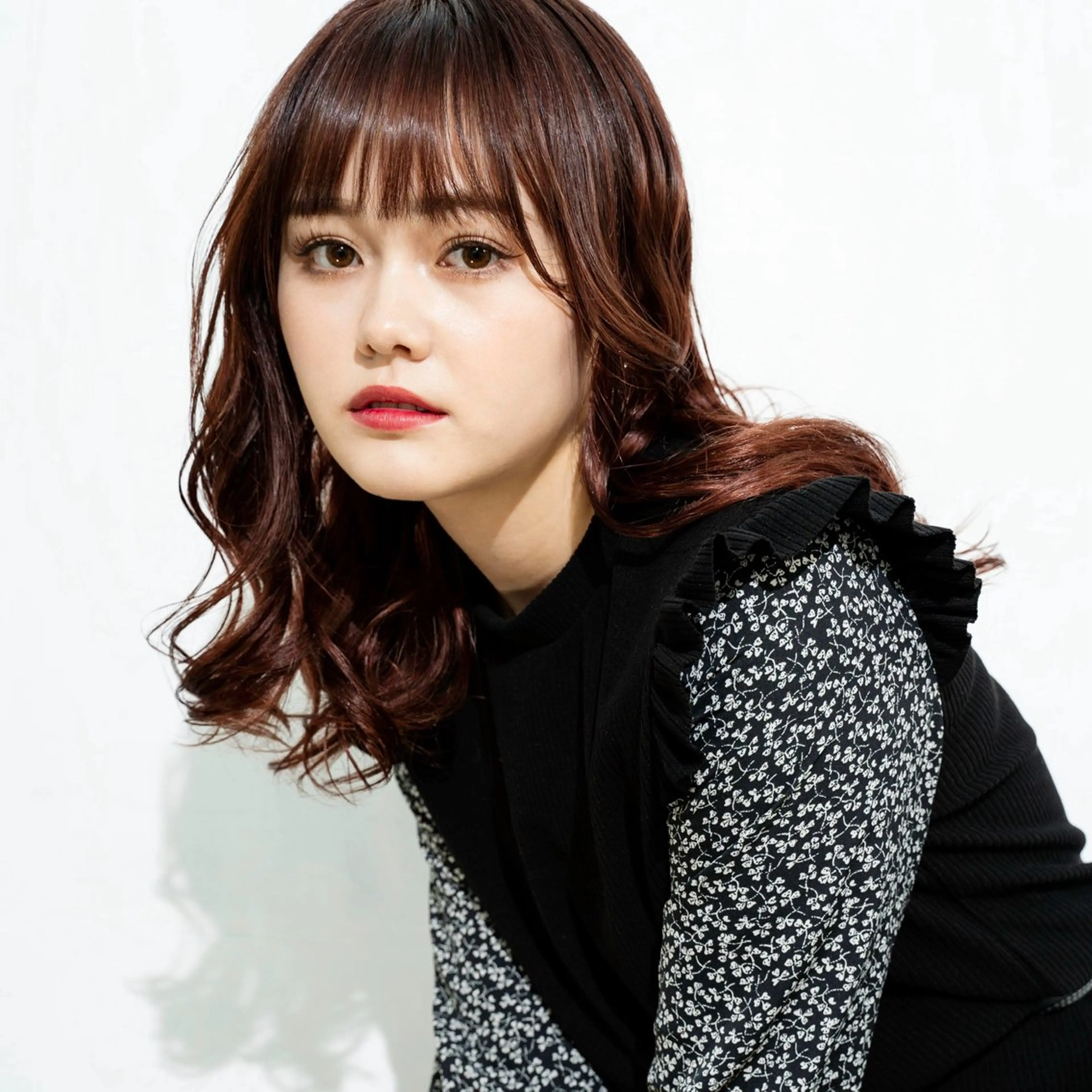 セミロング カラー カット トリートメント タカ ユキのヘアスタイル