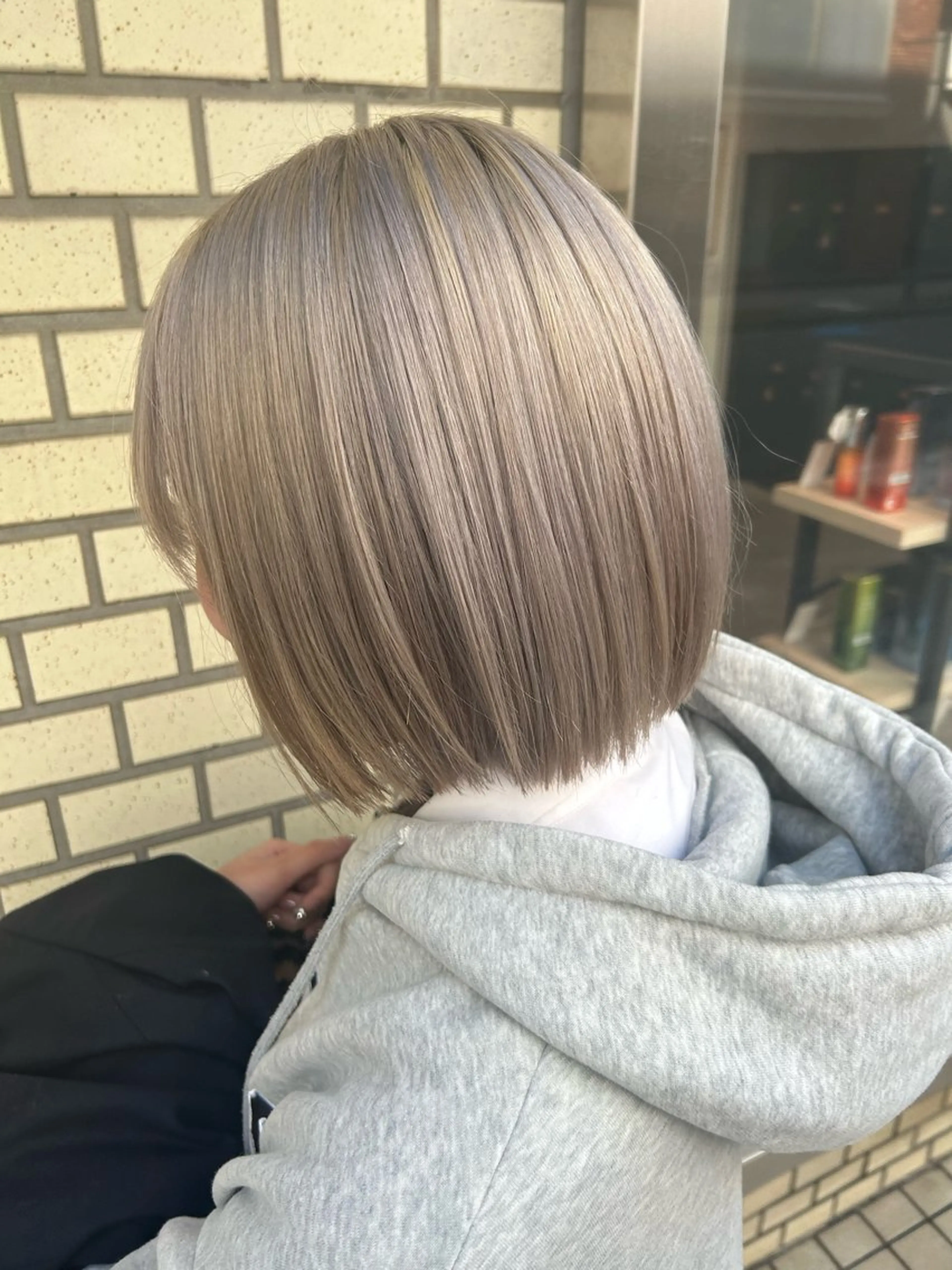 ショート ヘアカラー ショート・ボブ 🌈chinaのヘアスタイル