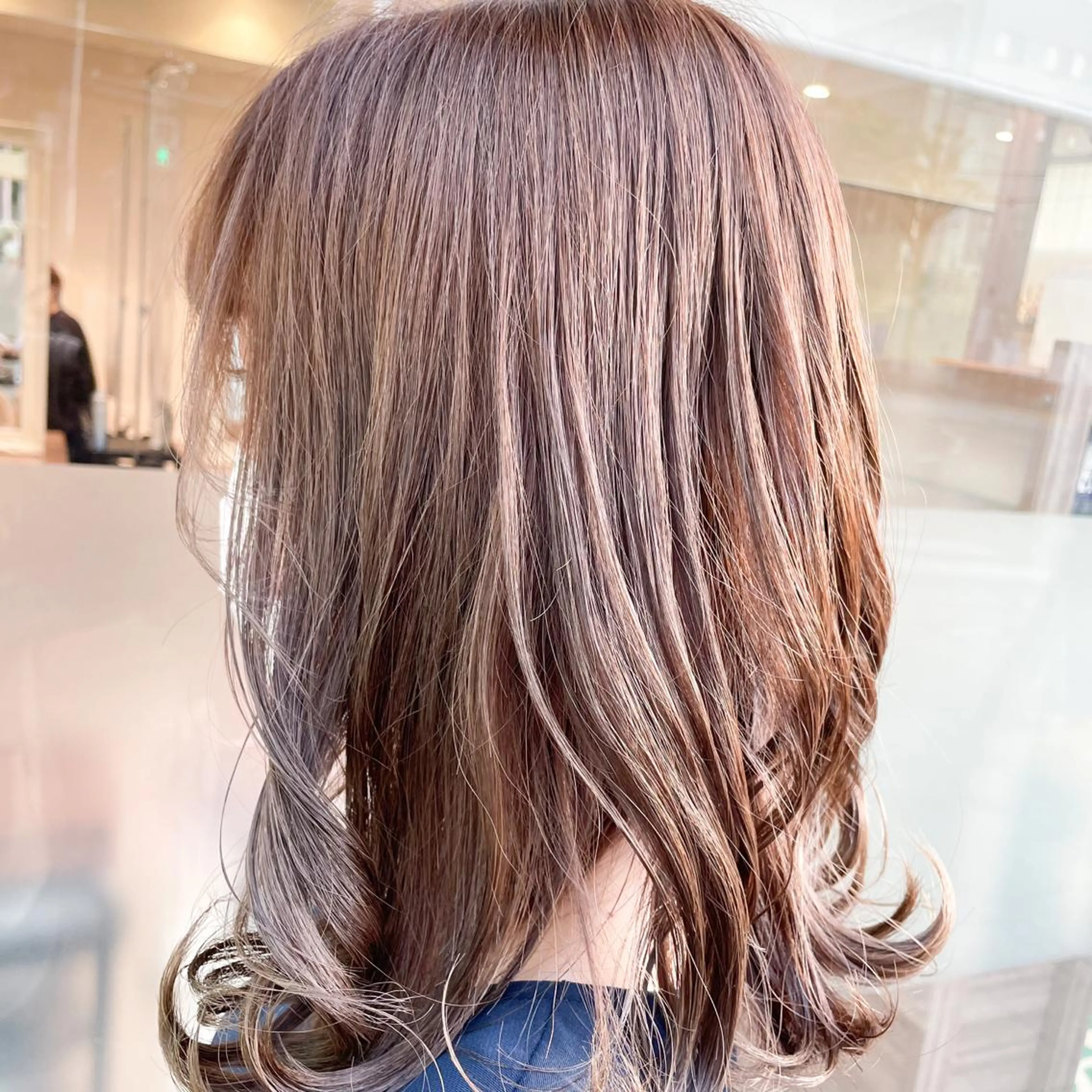 セミロング Aujuaソムリエ/ HARUNO/艶髪のヘアスタイル