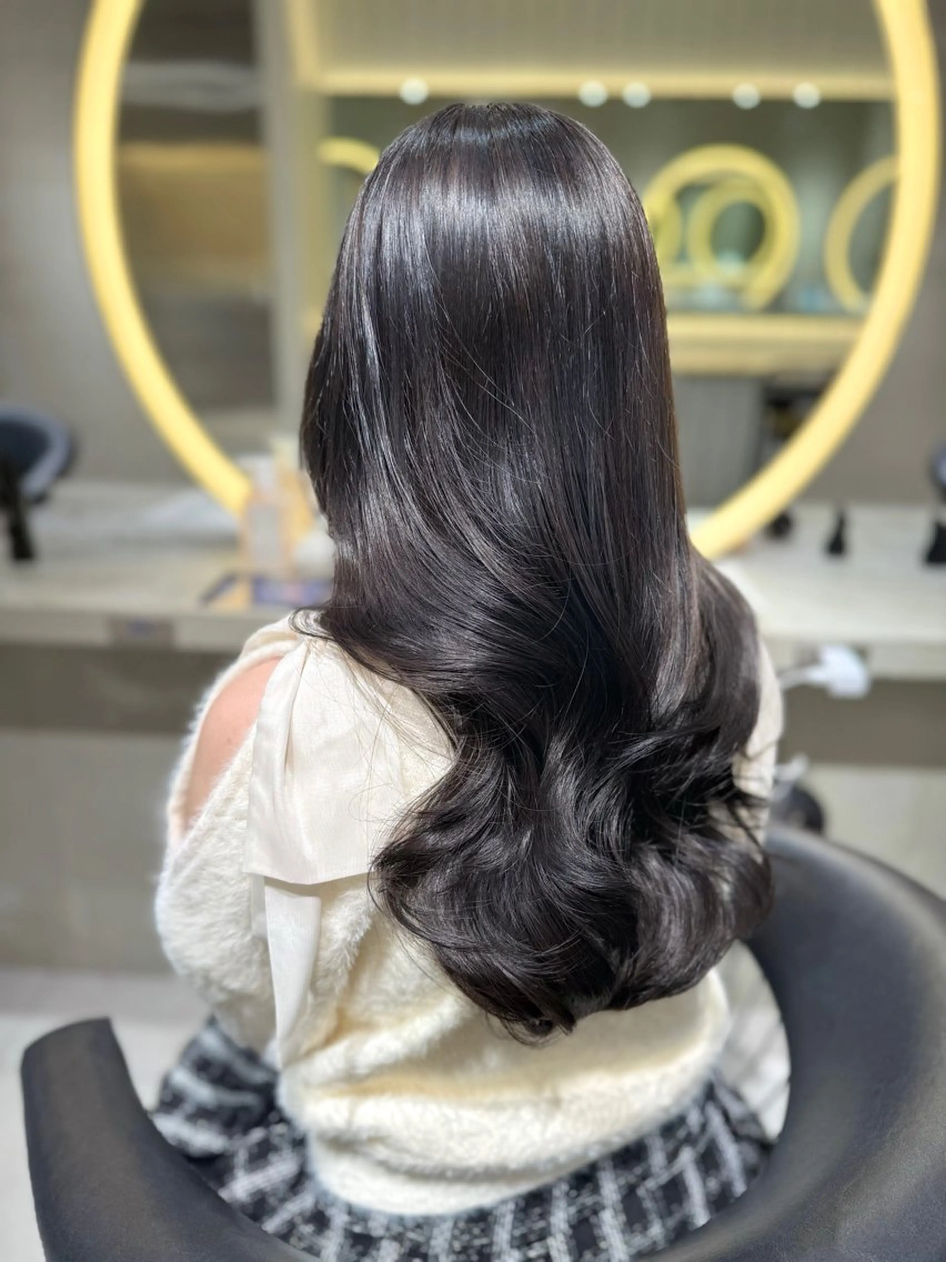 セミロング トリートメント ハイトーン特化🤍/ ハルナのヘアスタイル
