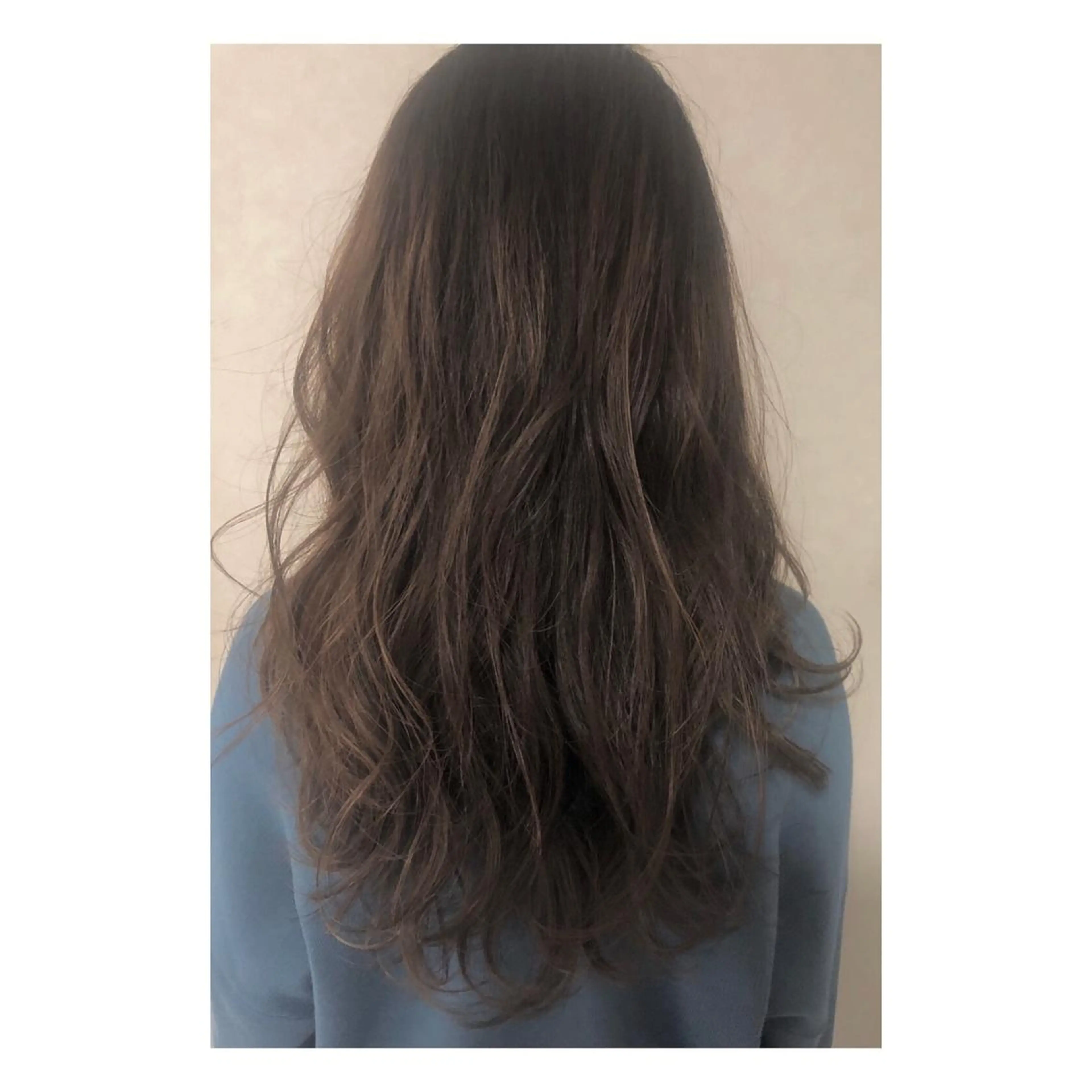ロング カラー 透明感カラー レイヤーカット 🌿ニュアンスヘア 🌿福田沙也加のヘアスタイル