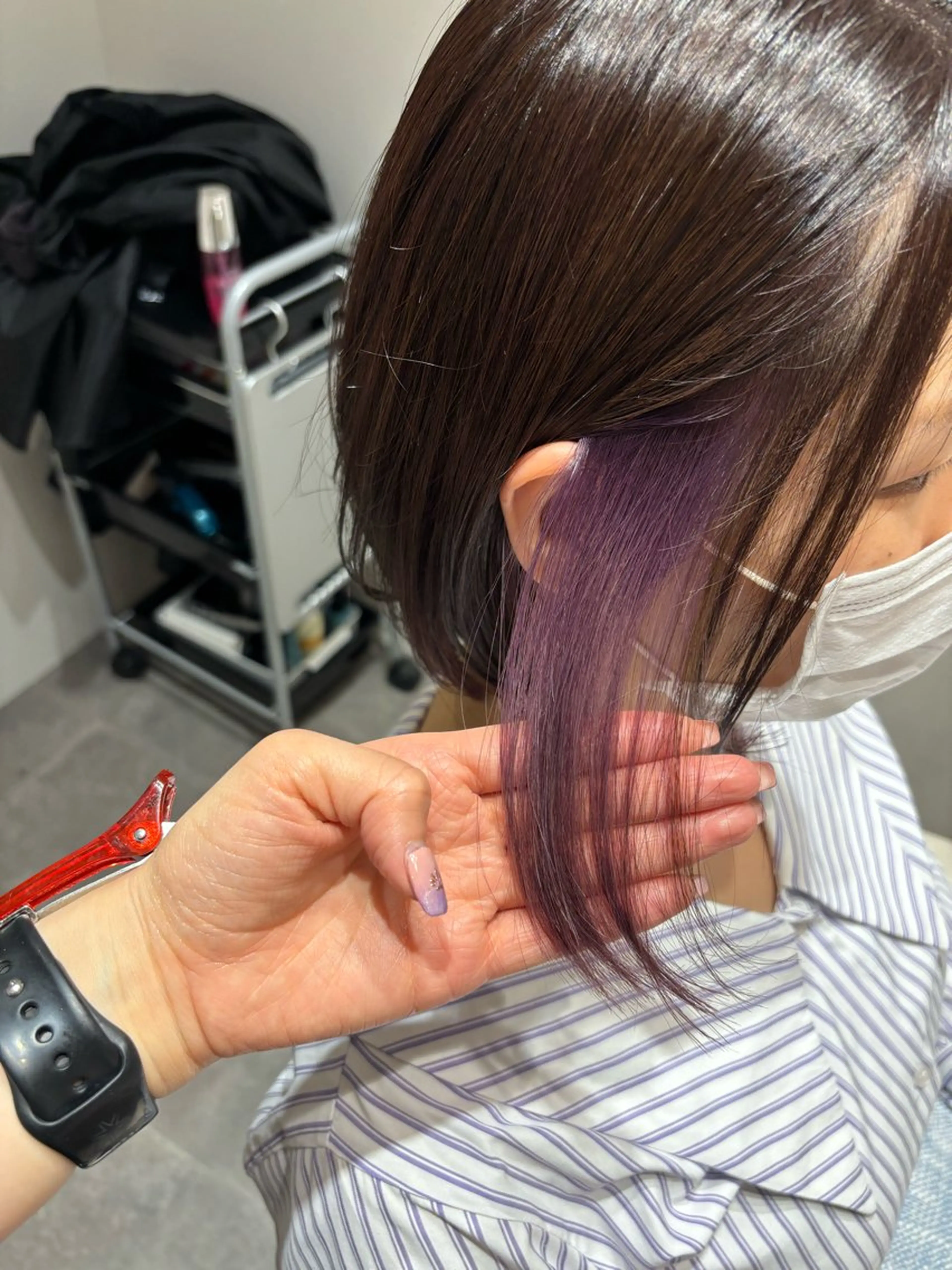 ショート ヘアカラー トリートメント 髪質改善 🤍erikaのヘアスタイル