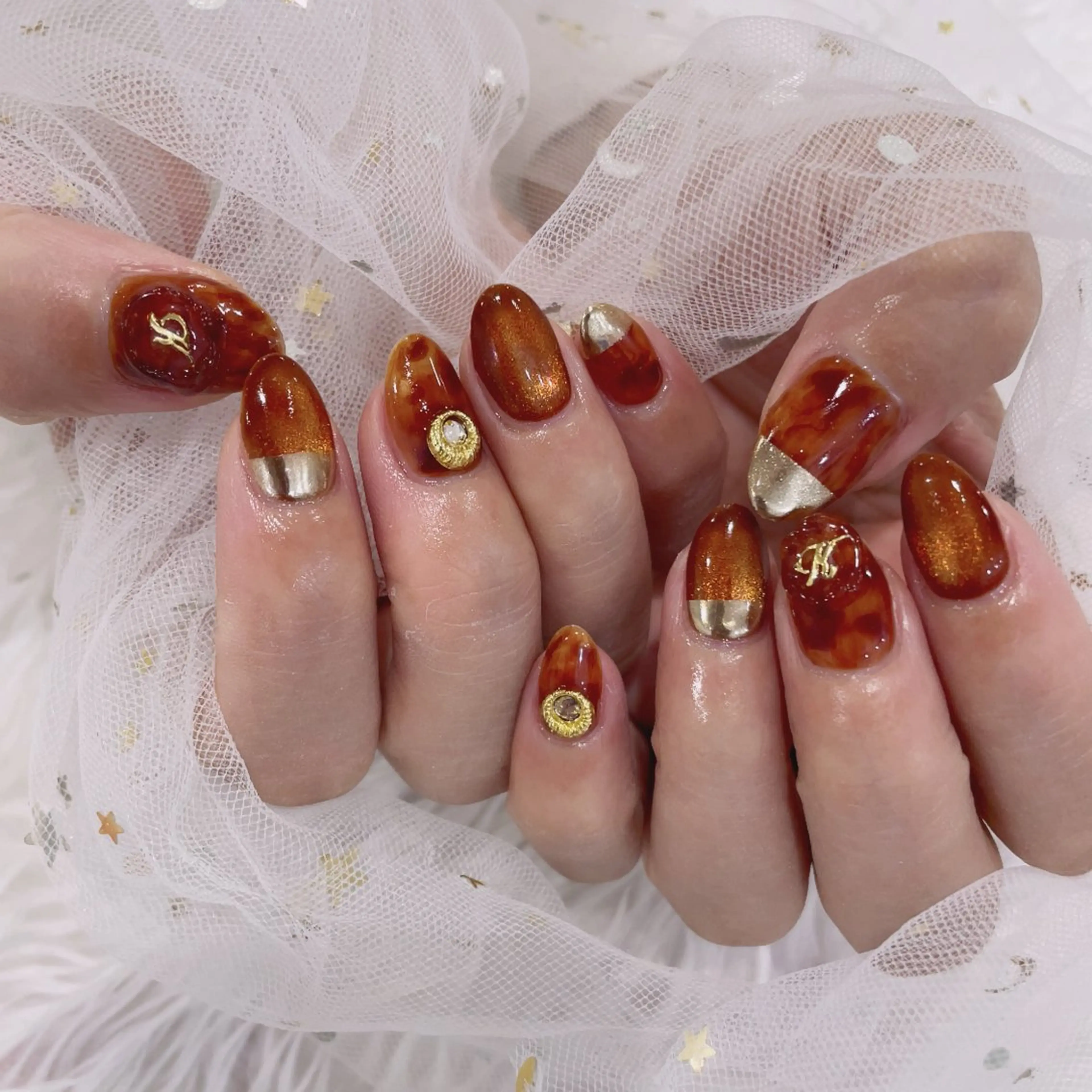ショート ハンドネイル cho nailのネイルデザイン