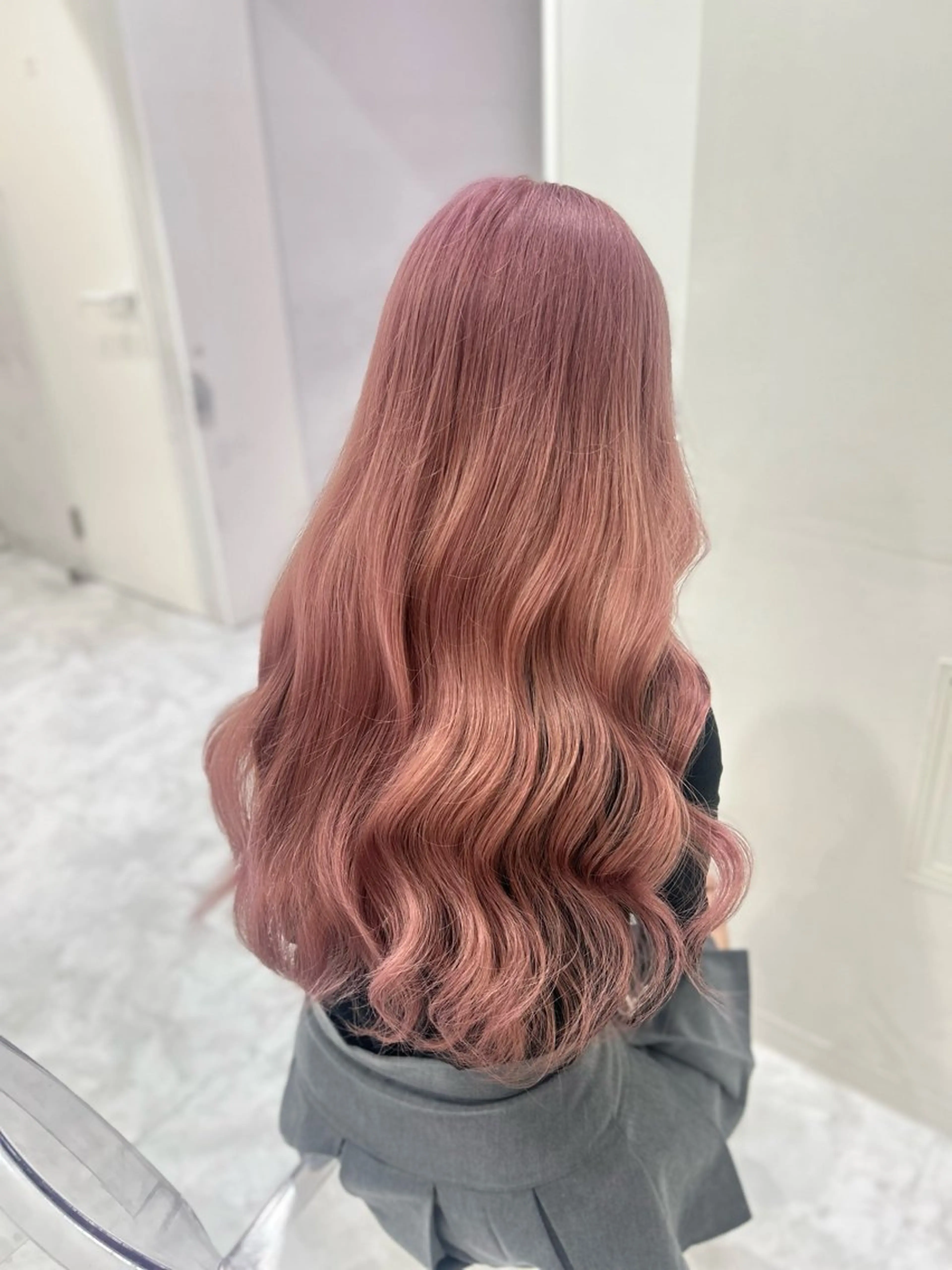 ロング カラー ヘアアレンジ ヘアカラー トリートメント ヘッドスパ ヘアセット Miwa🤍ダメージ レスカラー特化🦢のヘアスタイル