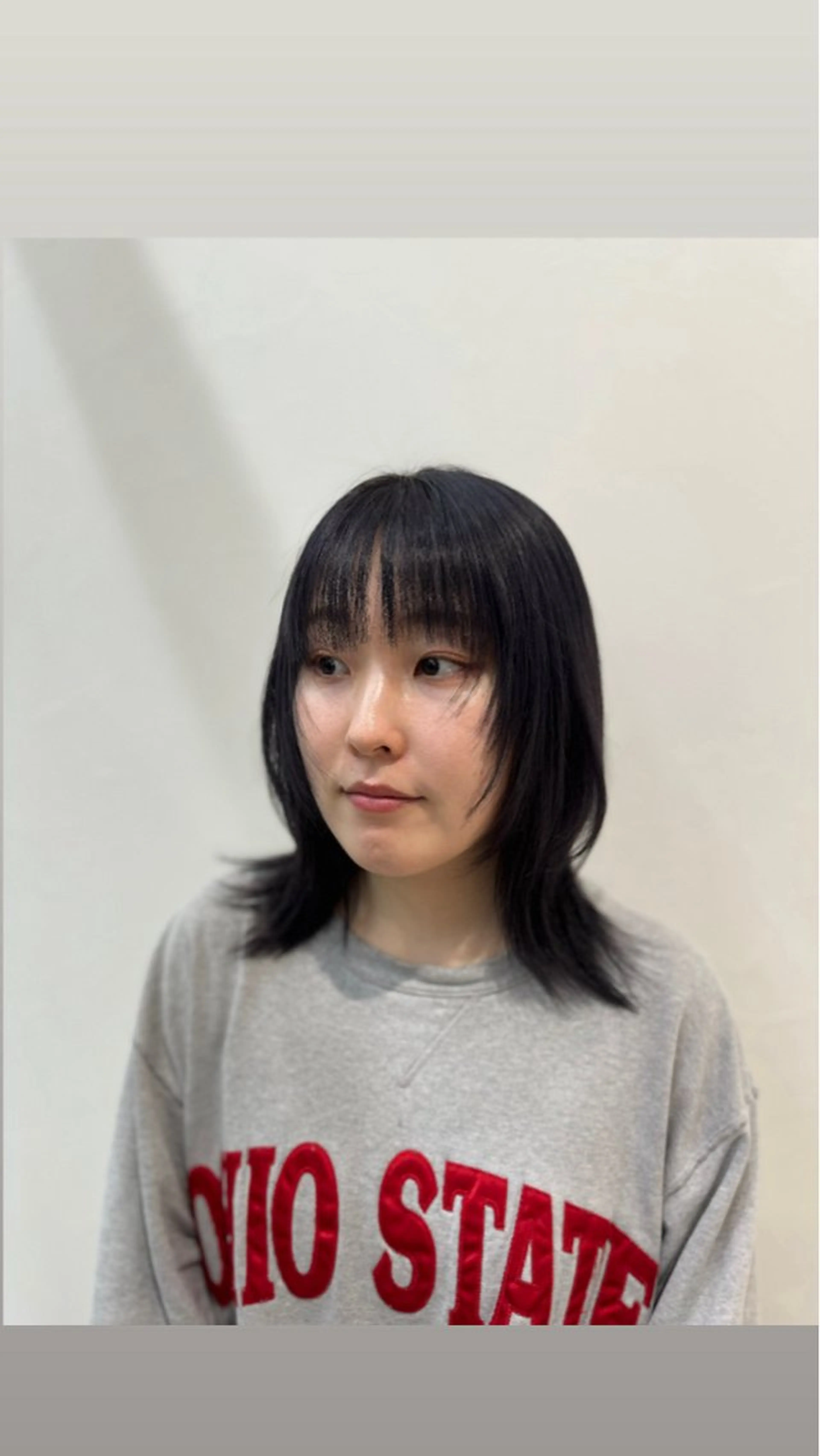 ミディアム カラー レイヤーカット 小顔カット ウルフカット ウルフレイヤー 髪質改善×艶カラー Haruのヘアスタイル