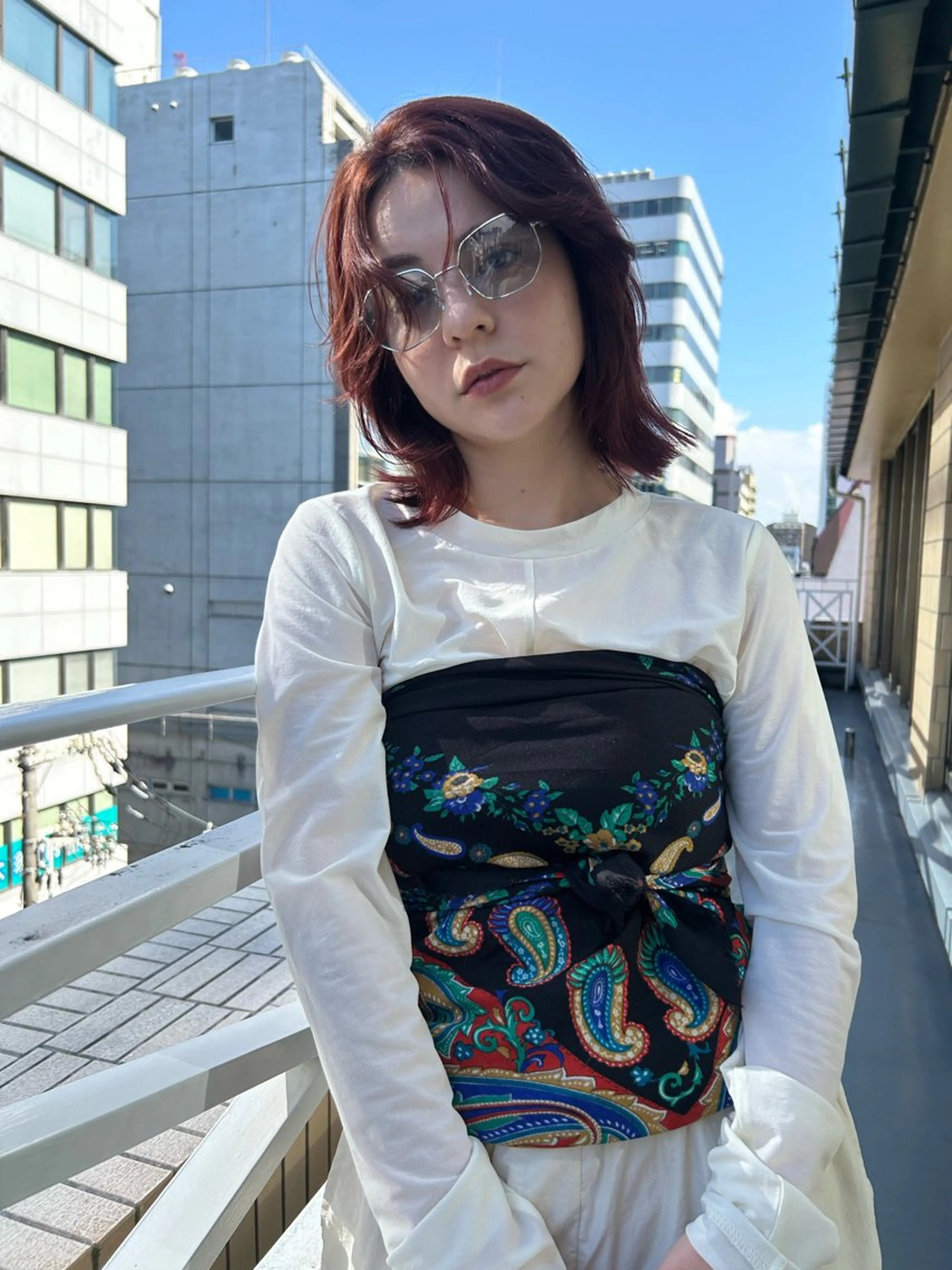 ショート カラー カット ヘアカラー トリートメント ショート/ボブ専門 宮脇美奈/南船場のヘアスタイル