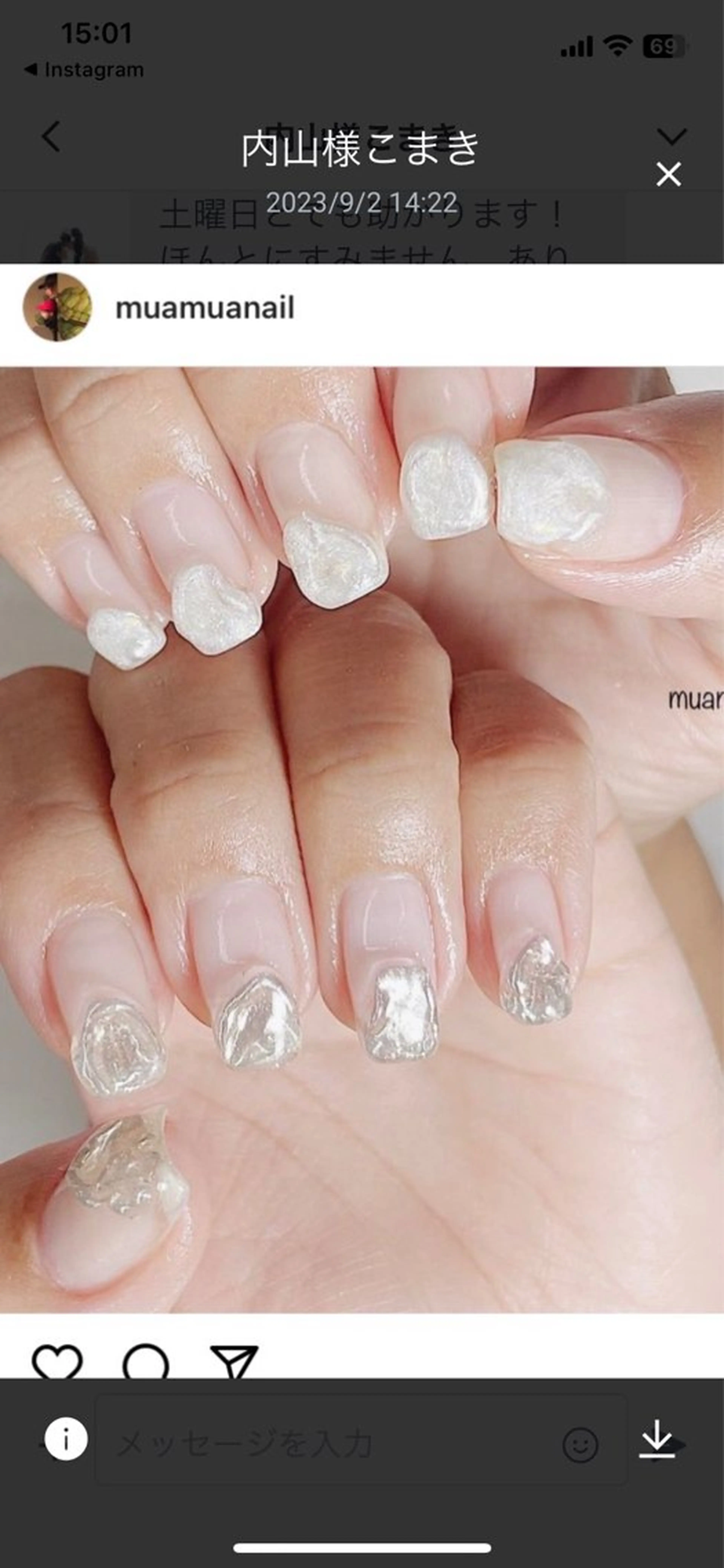 ネイル ハンドネイル mua nail mikiのネイルデザイン