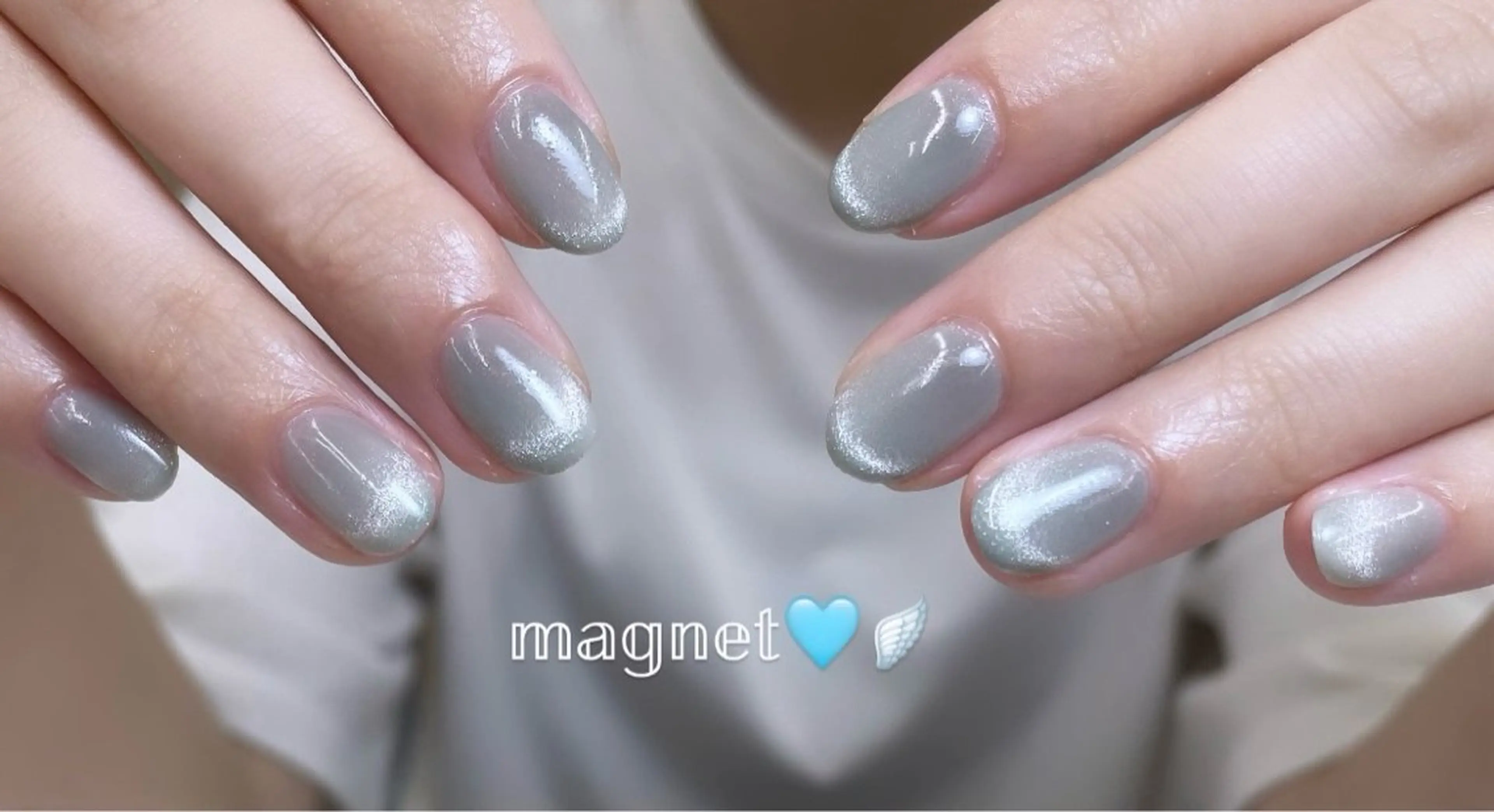 ネイル マグネットネイル Mellow【メロー】by Cherie la mer 船橋店所属・jrネイリスト モチヅキのネイルデザイン