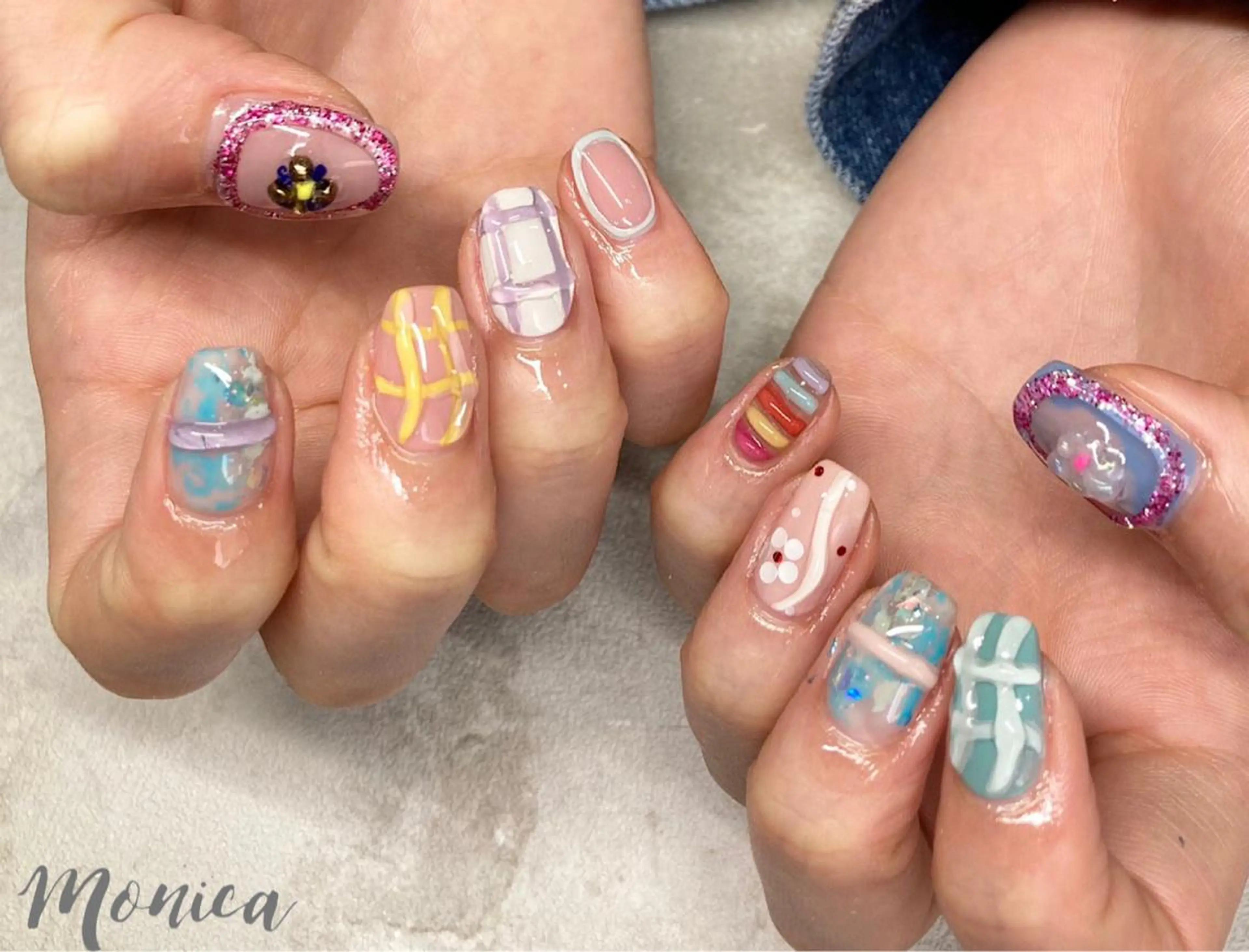 ネイル ハンドネイル nailsalon MONICAのネイルデザイン