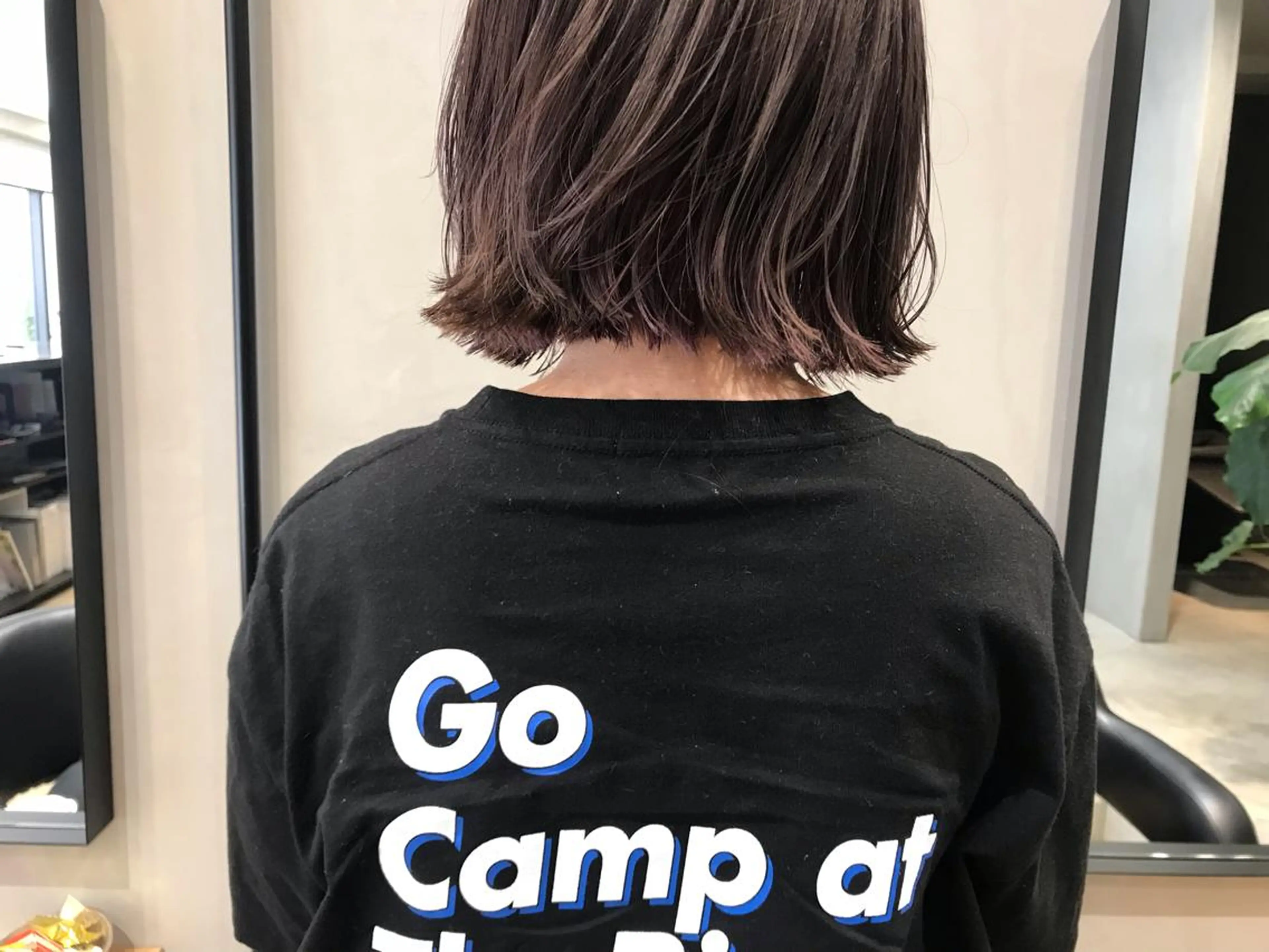 ミディアム カラー カット トリートメント シェアサロンコネクト所属・Chiho/ 博多/大人かわいいのヘアスタイル