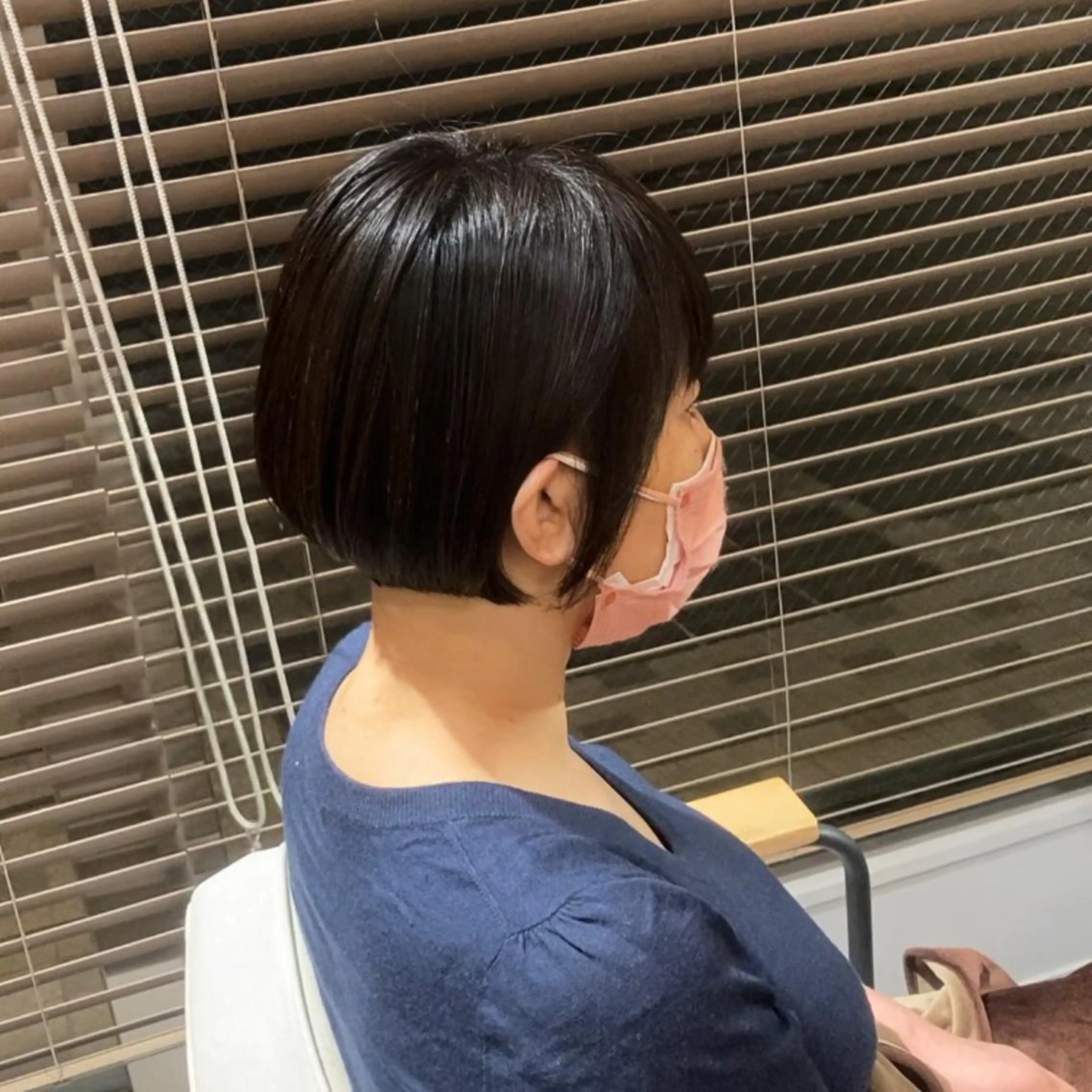 ショート ショートボブ 丸みショート ボブ くびれヘア ショートヘア 透明感カラー☆ 中村隆寛のヘアスタイル