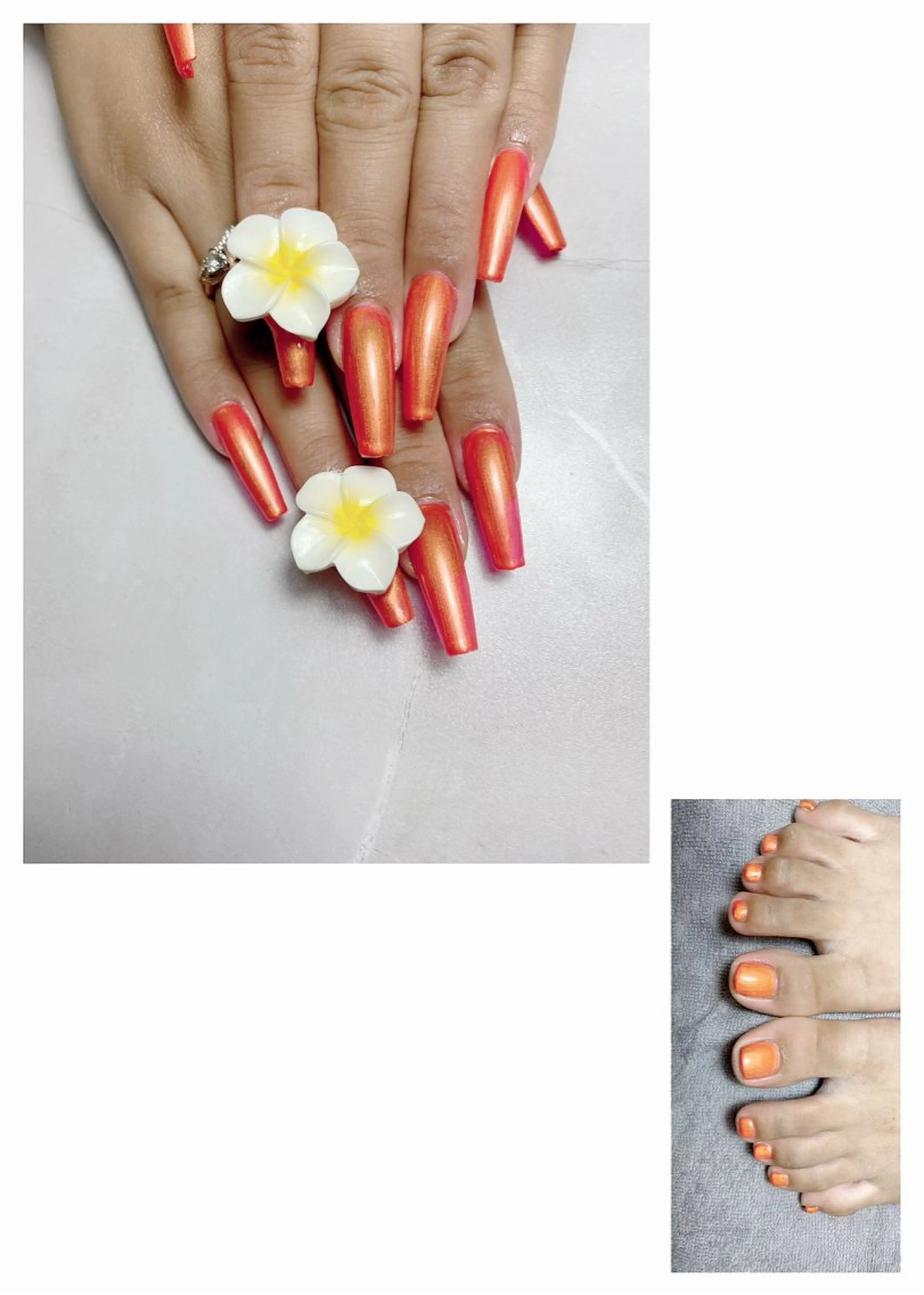 ネイル フットネイル ハンドネイル フットネイル LizNail MARINAのネイルデザイン