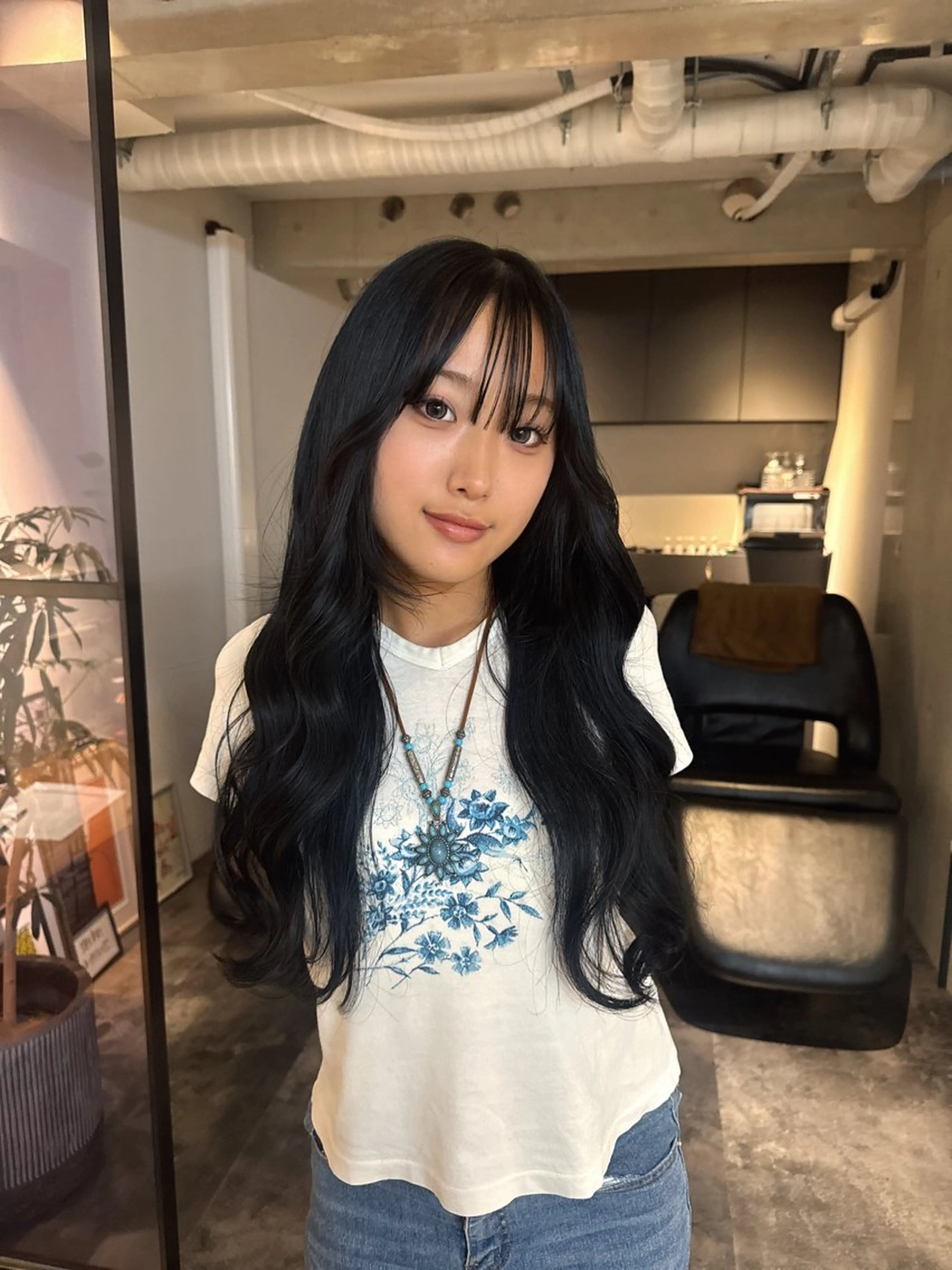 ロング カラー aco ohnoのヘアスタイル