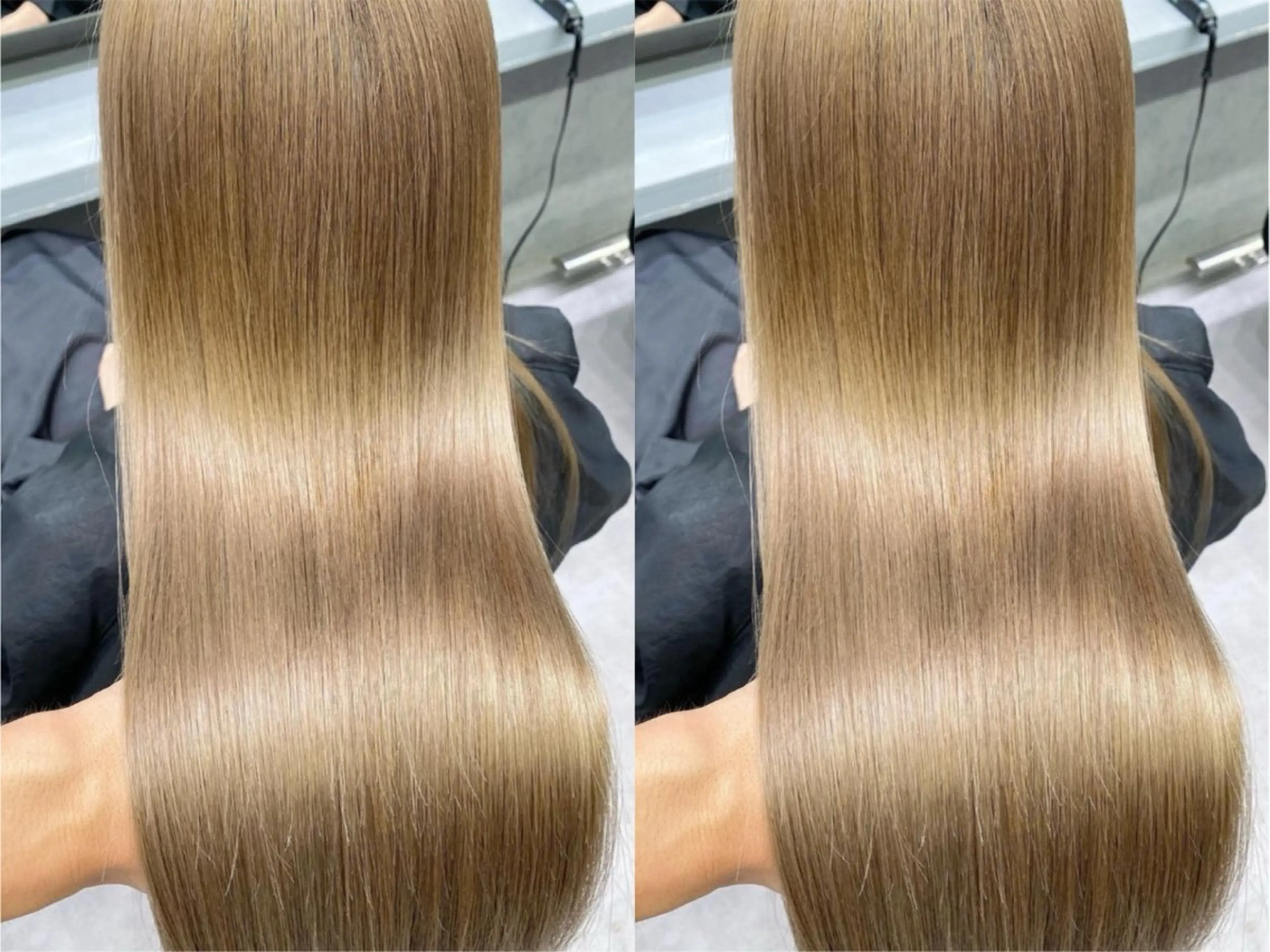セミロング カラー ヘアアレンジ ブラウンカラー 透明感カラー ダークブラウン 韓国風レイヤーカット 艶カラー🫧菊池のヘアスタイル