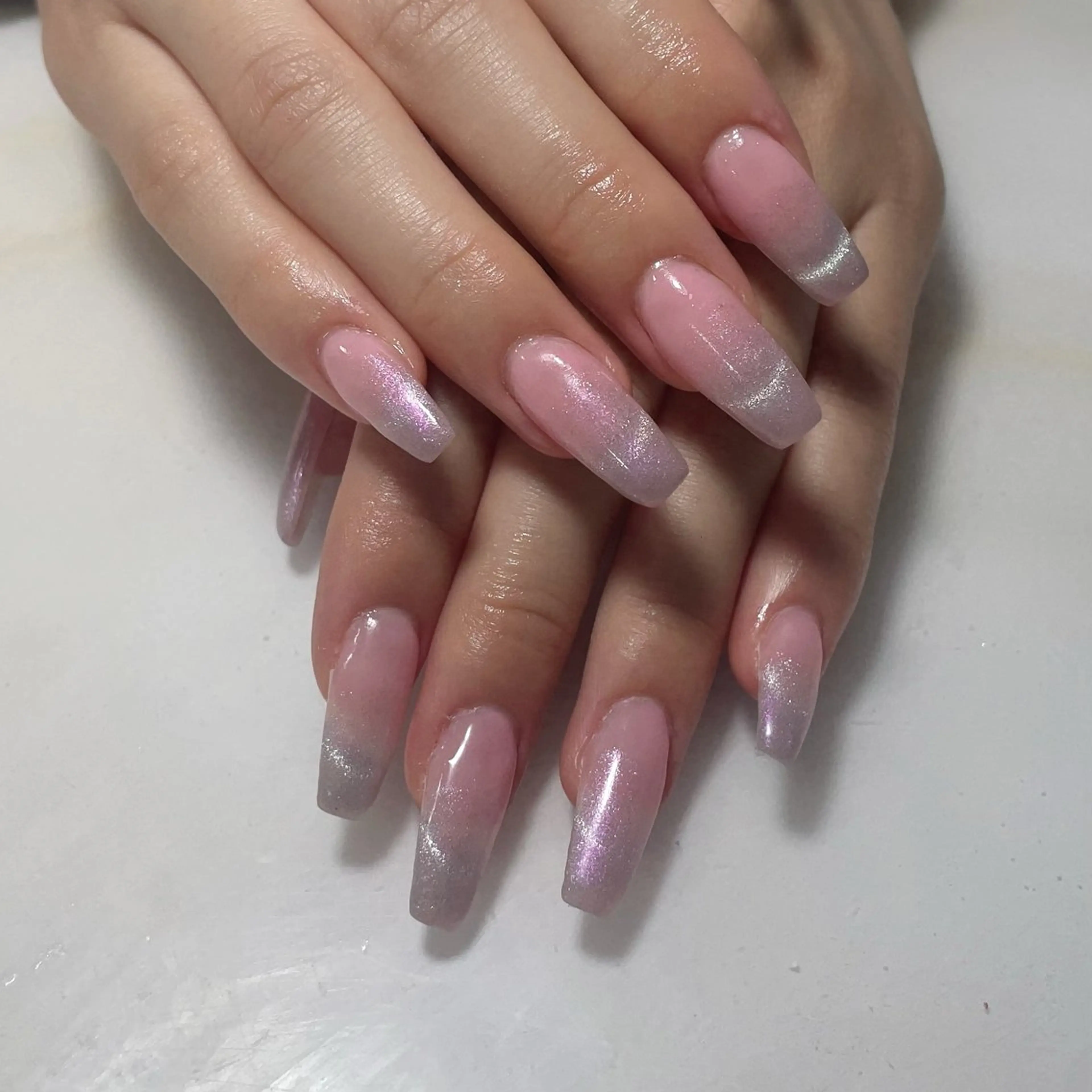 ネイル アートネイル フレンチネイル ジェルネイル グラデーション 韓国ネイル ハンドネイル 久保田 マリコのネイルデザイン