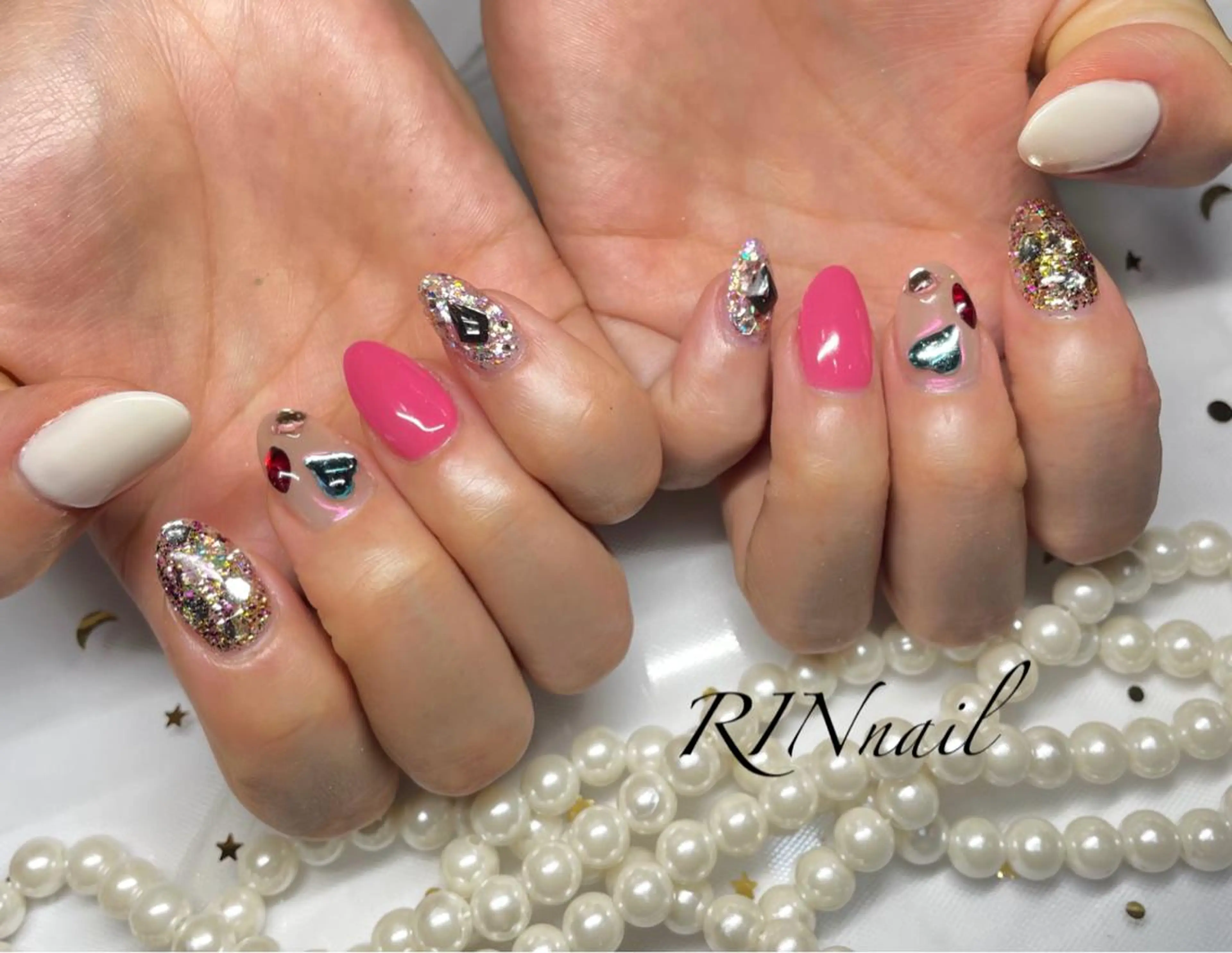 ネイル ハンドネイル ハンドケア RIN HOMEnailのネイルデザイン