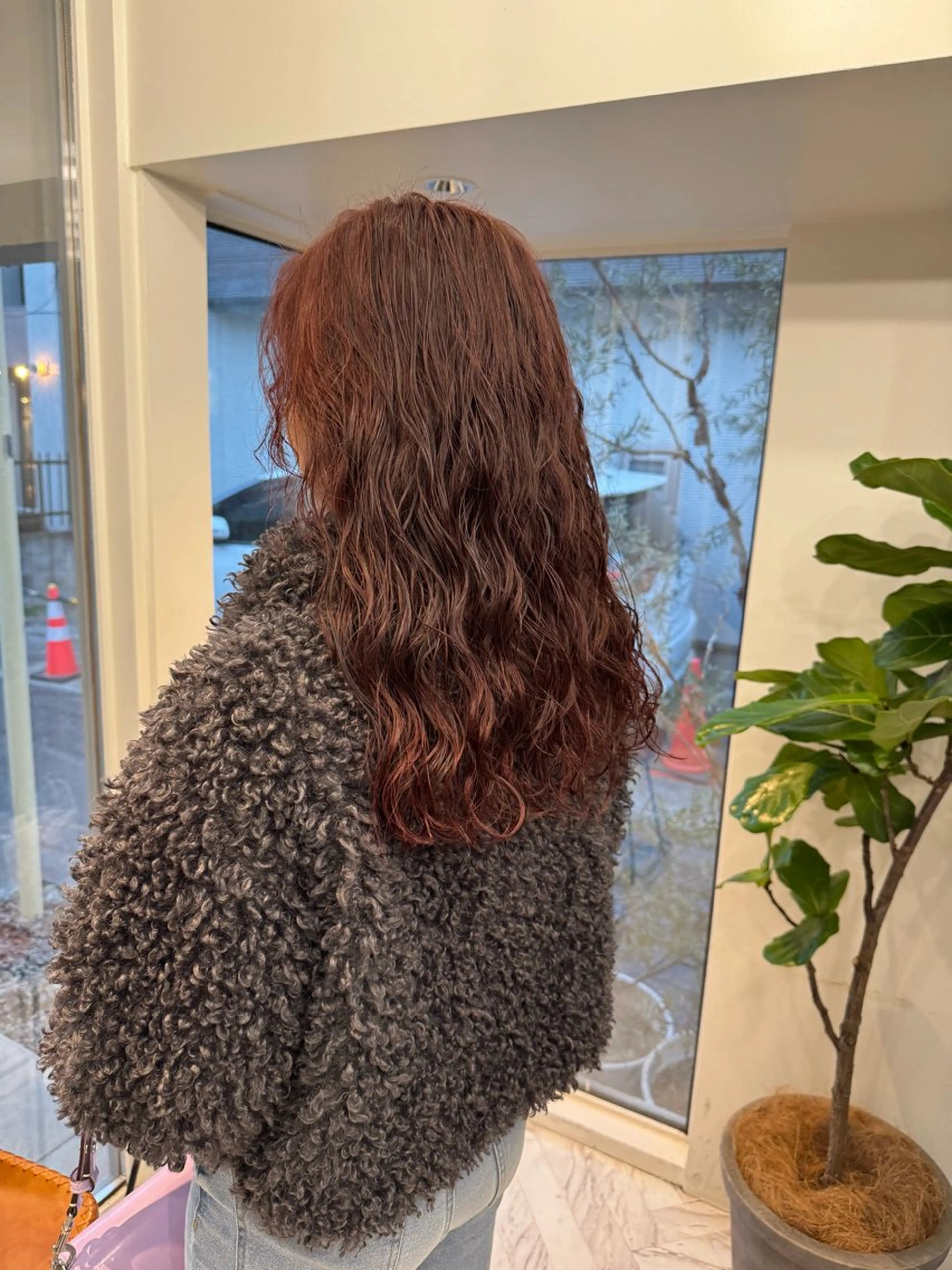 ロング カラー カット パーマ Lomalia 🤍🫧/makoのヘアスタイル
