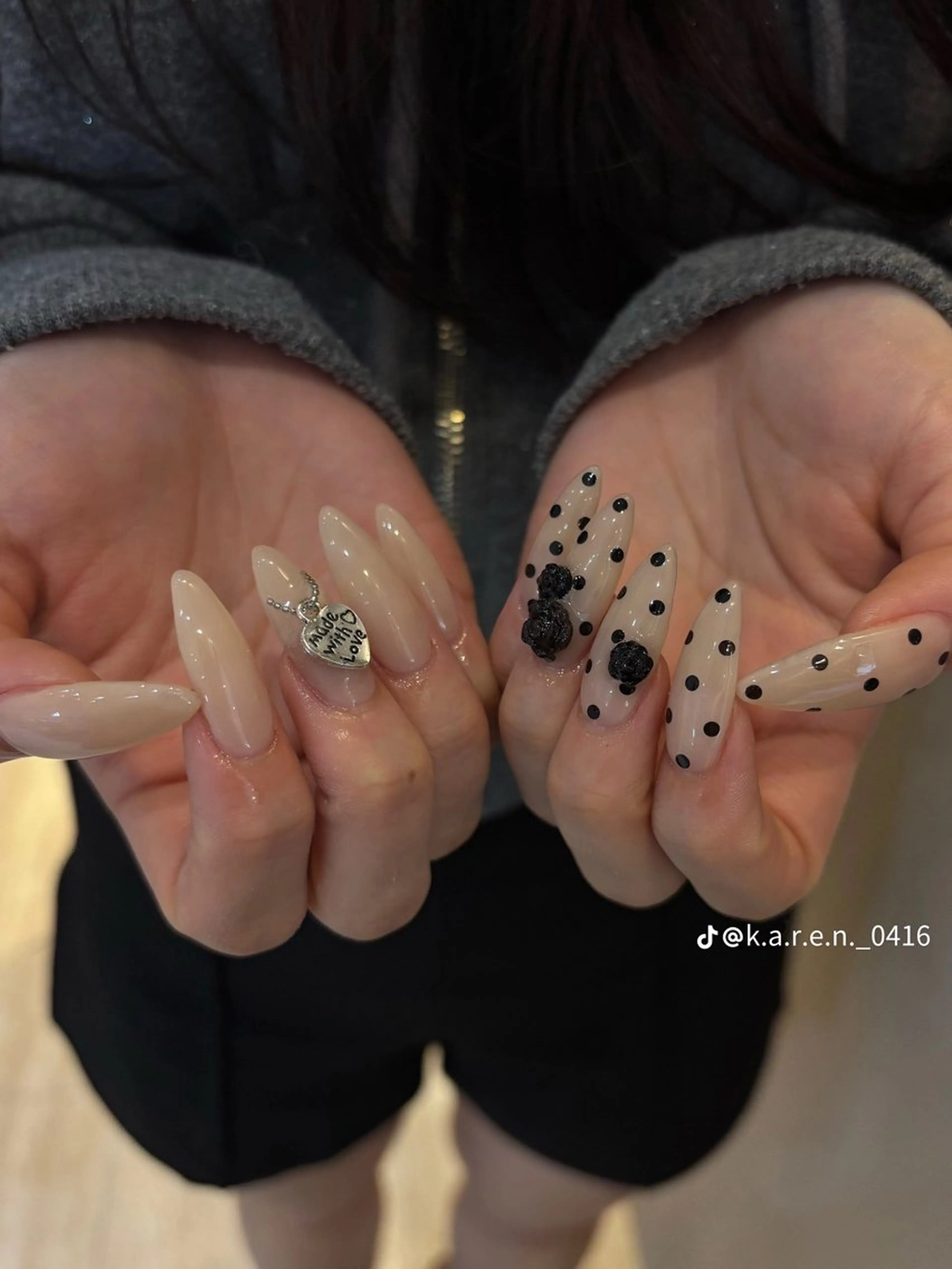 ネイル 韓国ネイル 持ち込み ニュアンスネイル ネイルチップ ハンドネイル JENNY ANA.CHUOのネイルデザイン