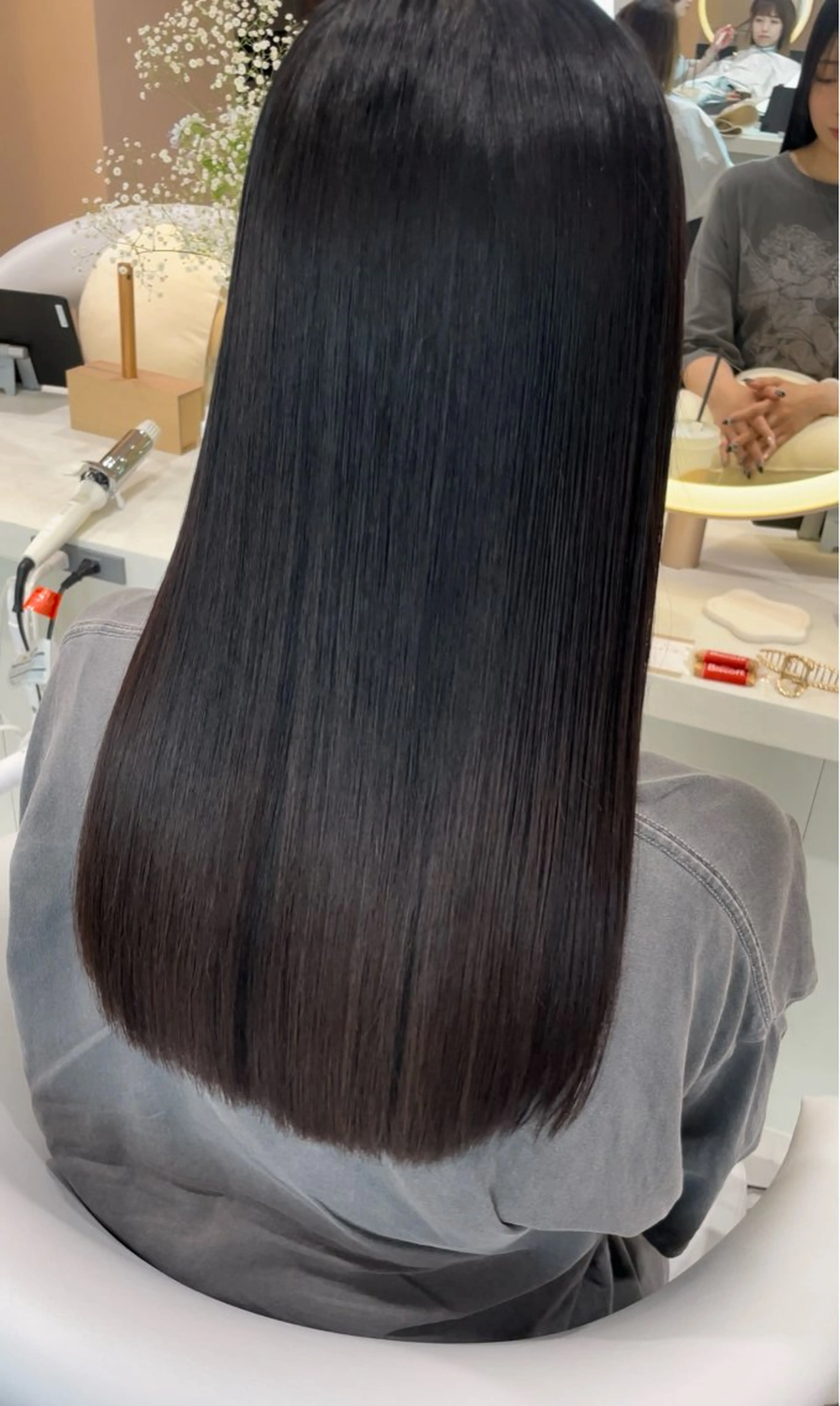 ロング くせ毛 縮毛矯正 sand yokohama所属・ほの/ボブ/透明感カ ラー/レイヤーカットのヘアスタイル