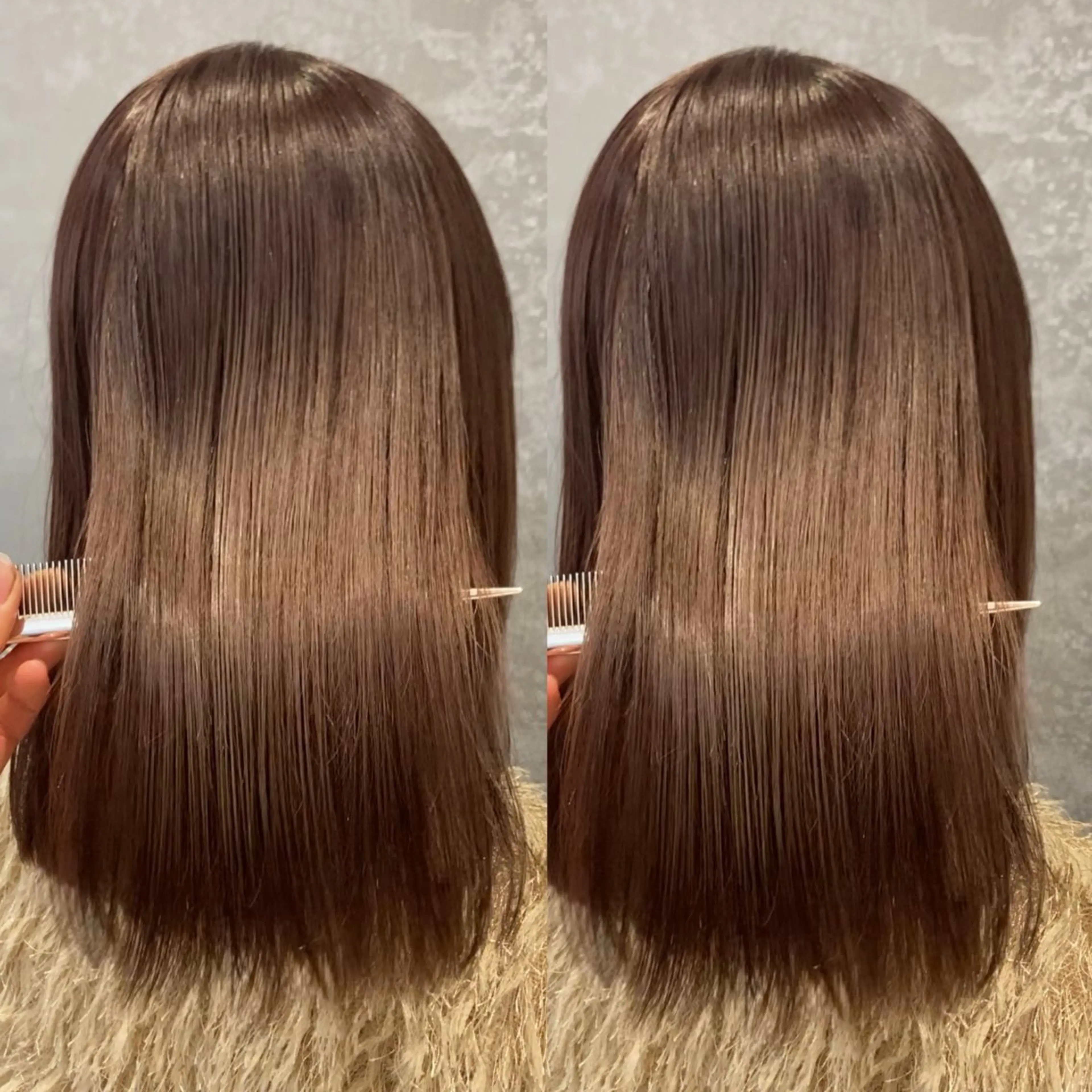 セミロング schon所属・み うのヘアスタイル