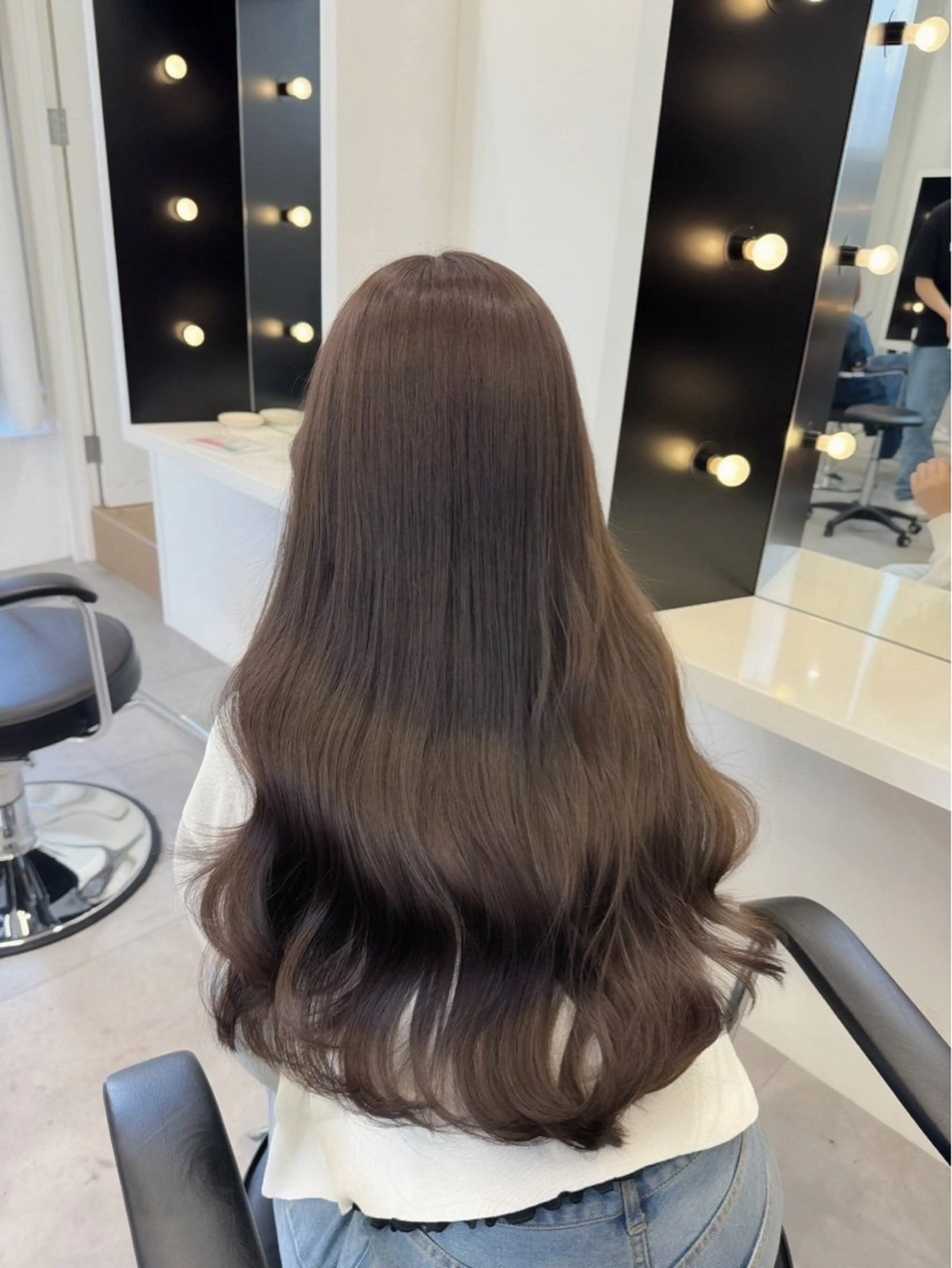 ロング カラー HONOKA/ ブリーチ無し艶カラーのヘアスタイル