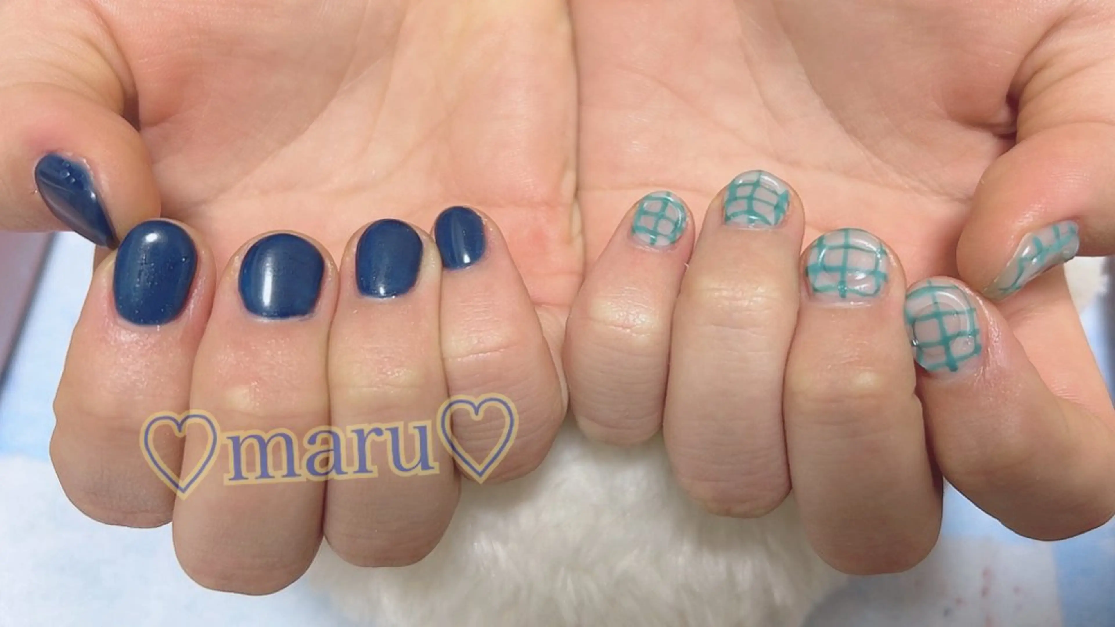 ネイル ハンドネイル フットネイル まるみ ♡のネイルデザイン