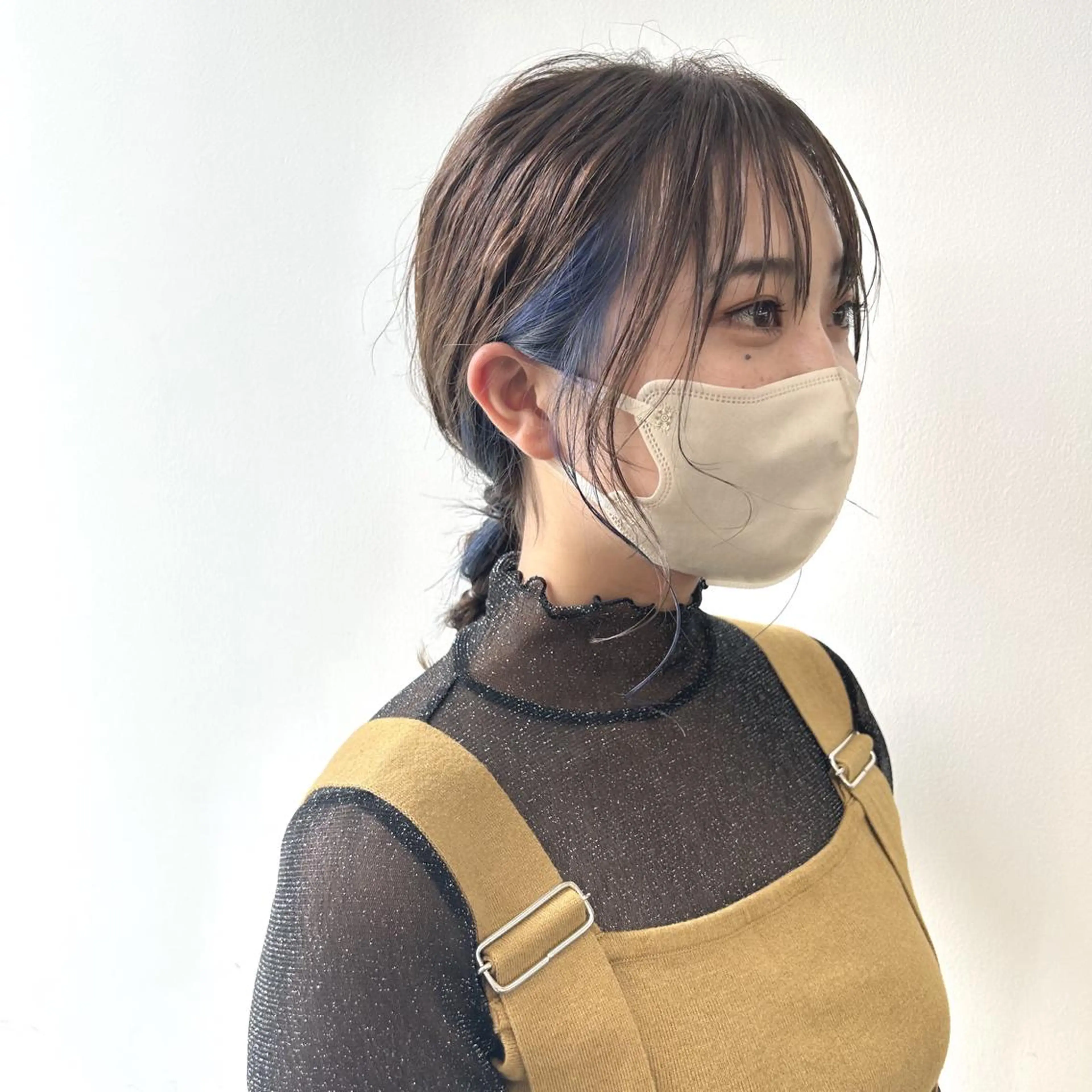 ミディアム カット ヘアカラー kachina所属・綿貫 美雪のヘアスタイル