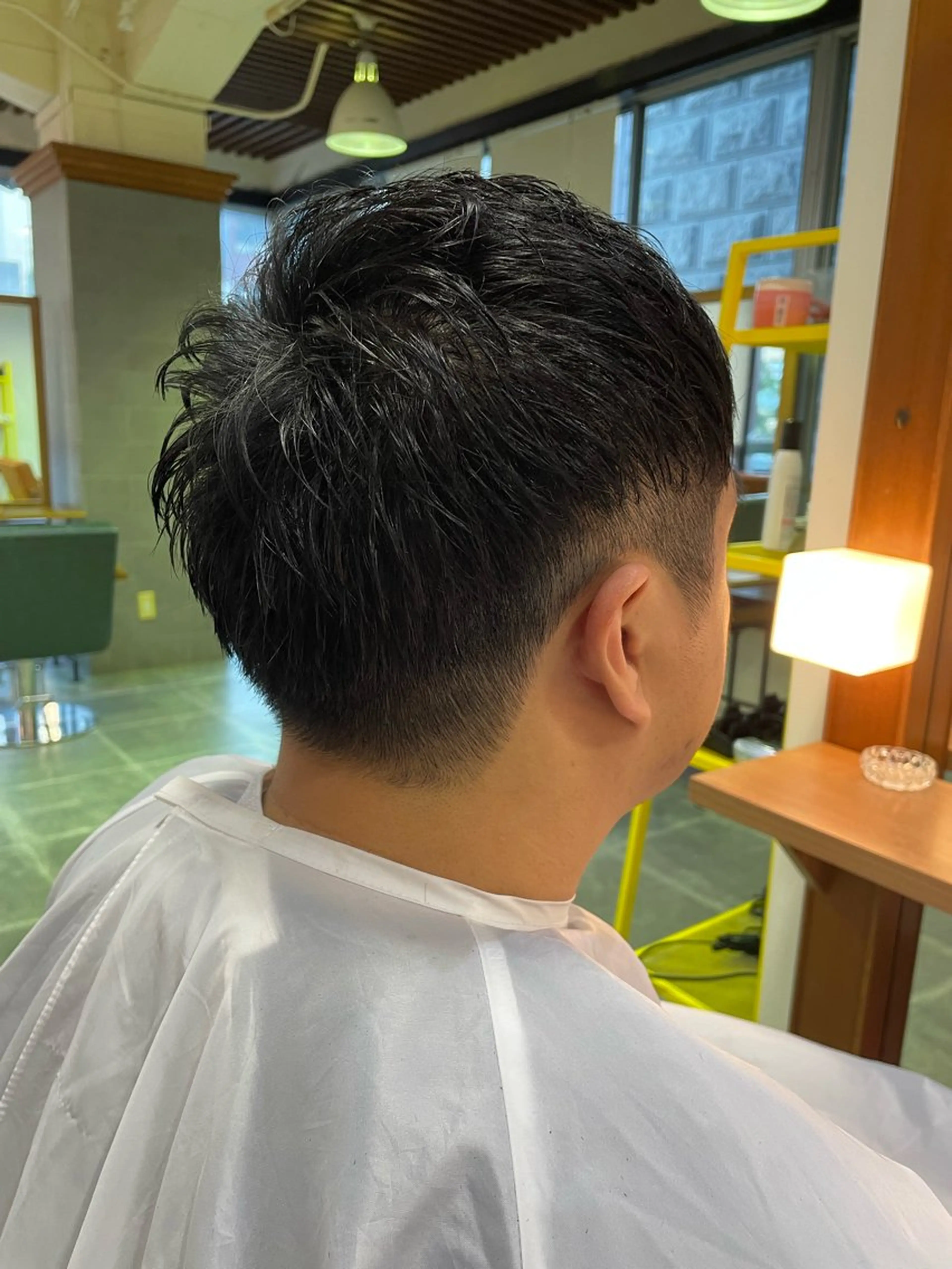 ショート メンズ 溝口 槙里也のヘアスタイル