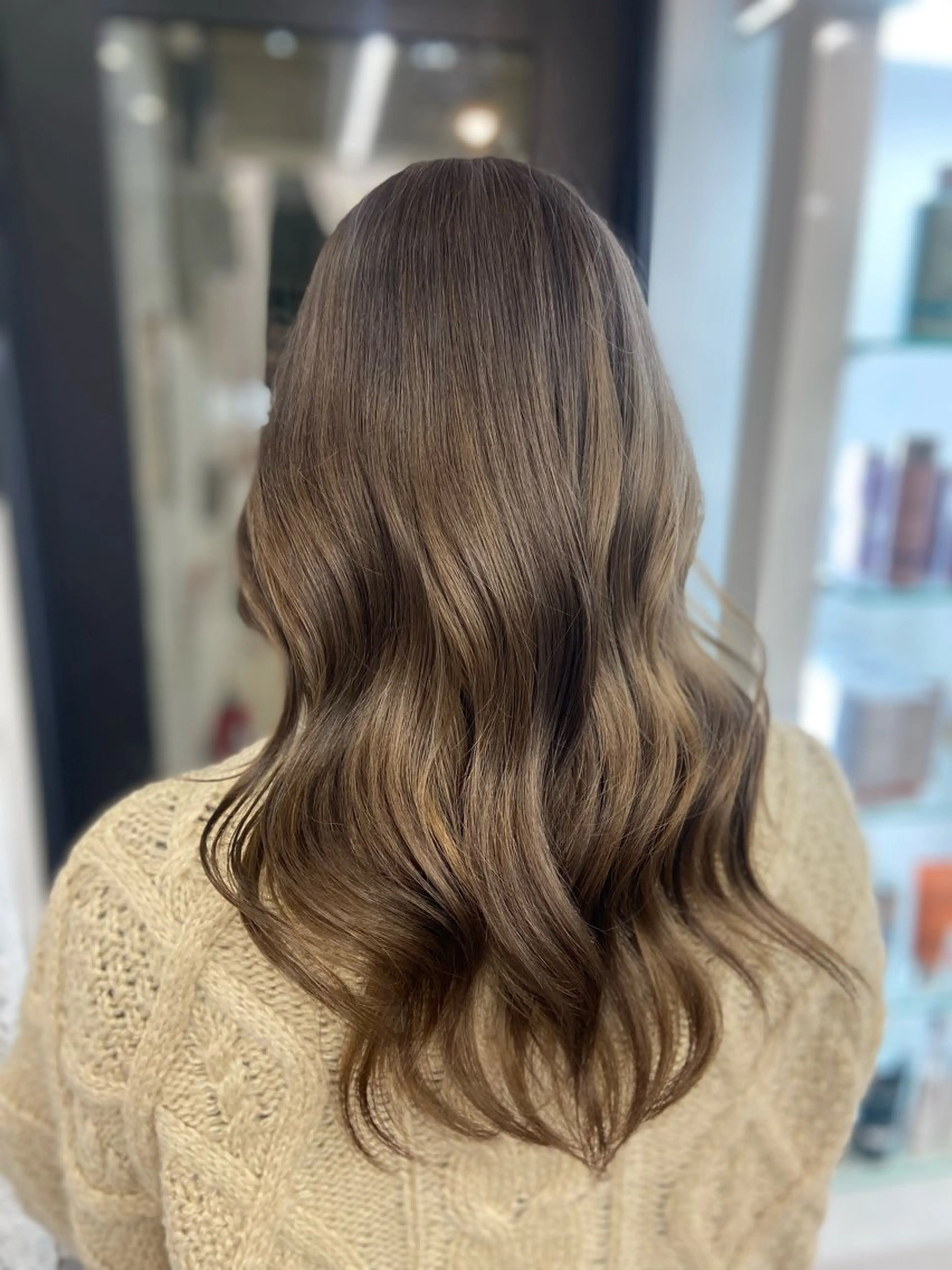 ロング カラー ハイトーン/ダブル カラー/akihoのヘアスタイル