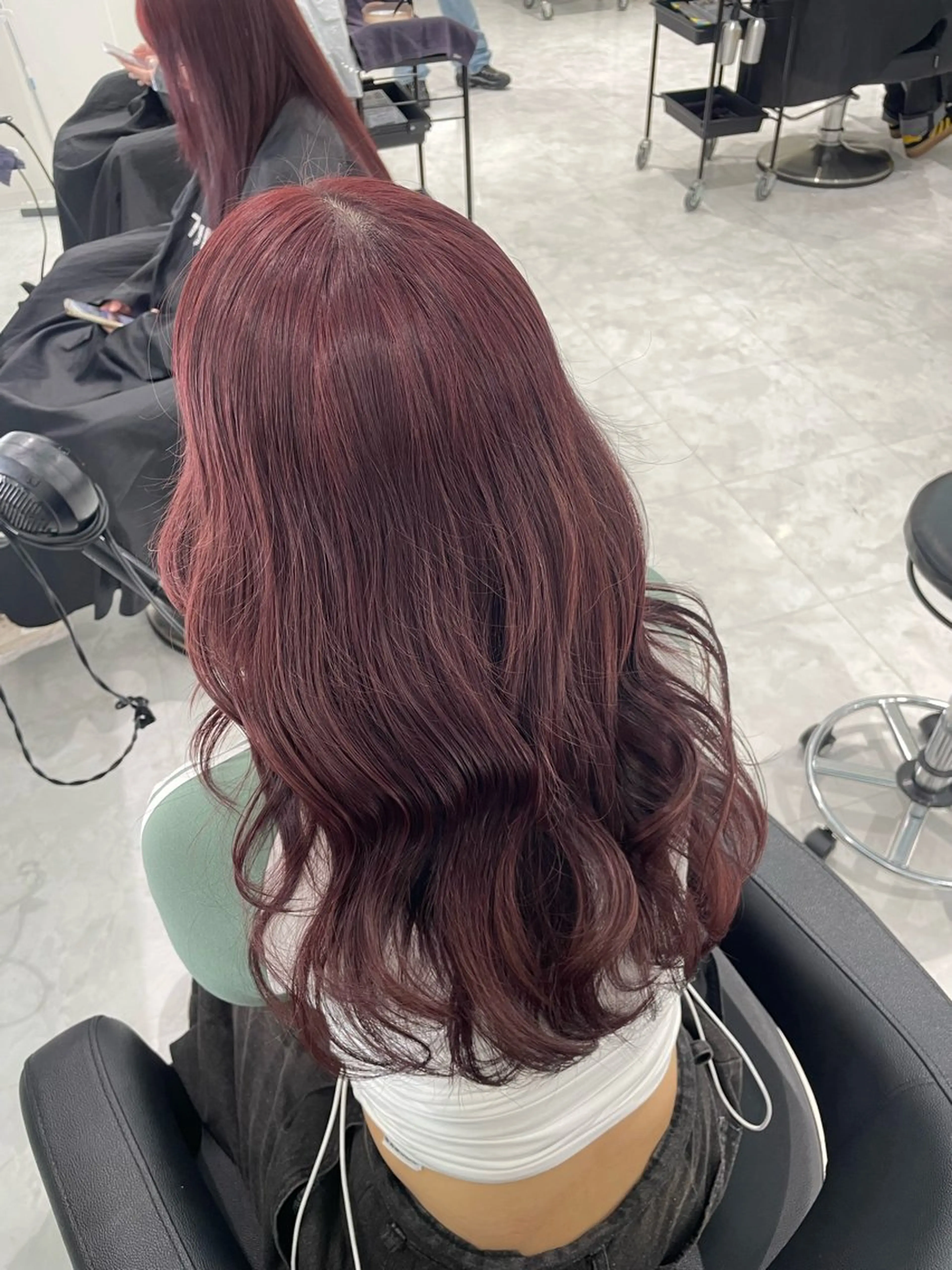 カラー ♡艶髪ブラウン himi♡のヘアスタイル