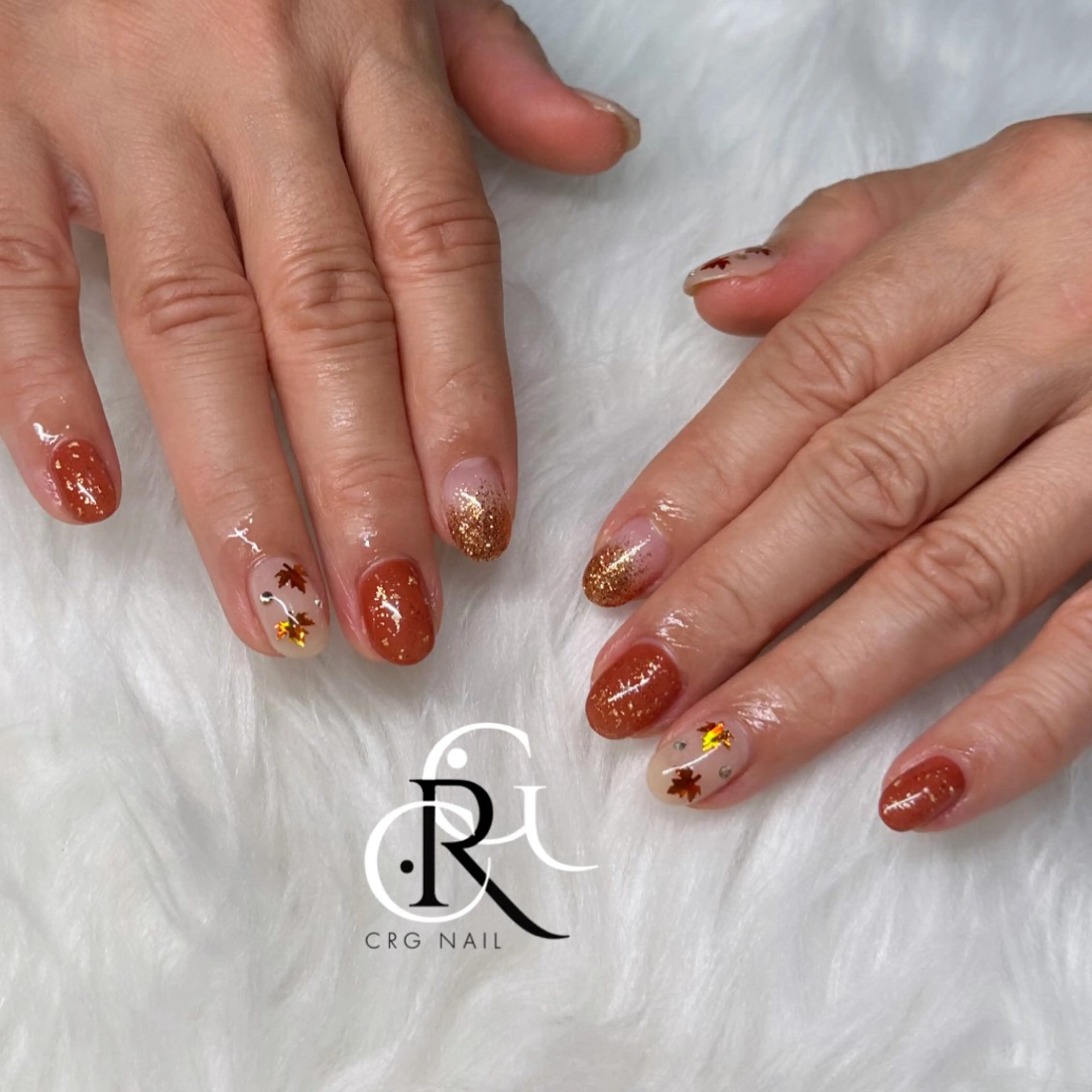 ネイル シンプルネイル ハンドネイル 美フォルム✨ CRG RURIのネイルデザイン