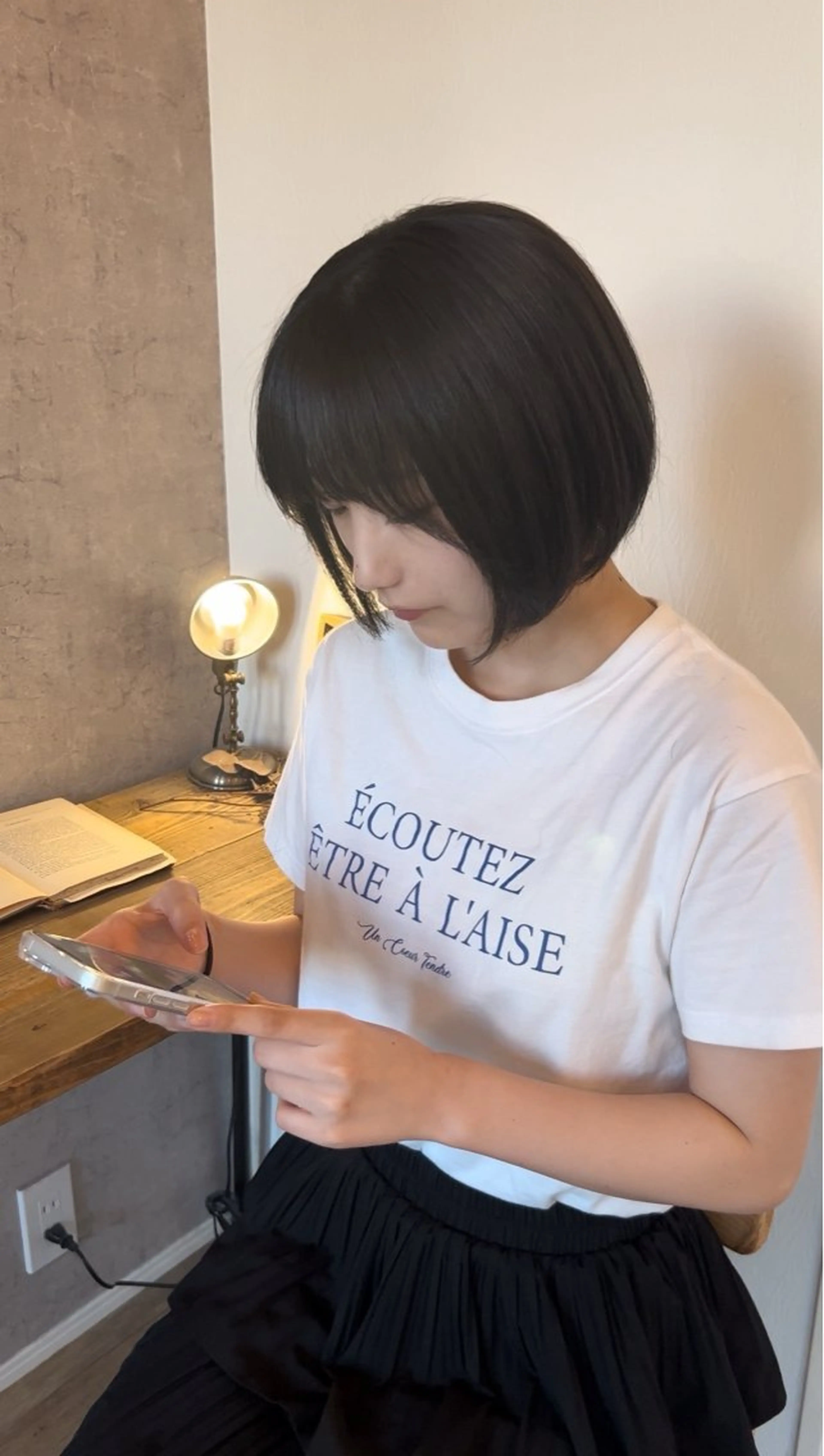 ショート カット White beauty salon所属・神谷 凪のヘアスタイル
