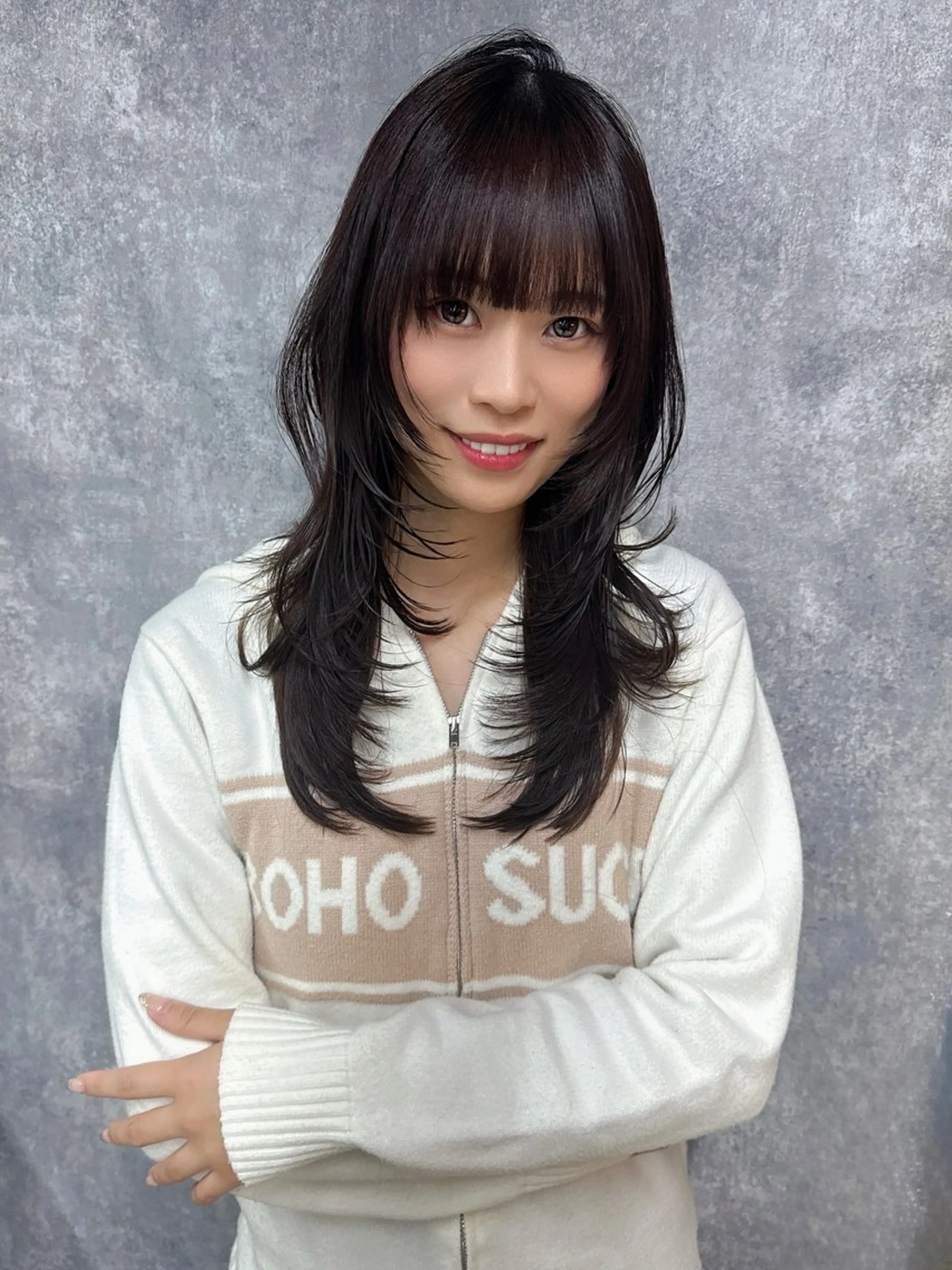 ロング カット ♡ハッシュカット/ レイヤー/yucoのヘアスタイル