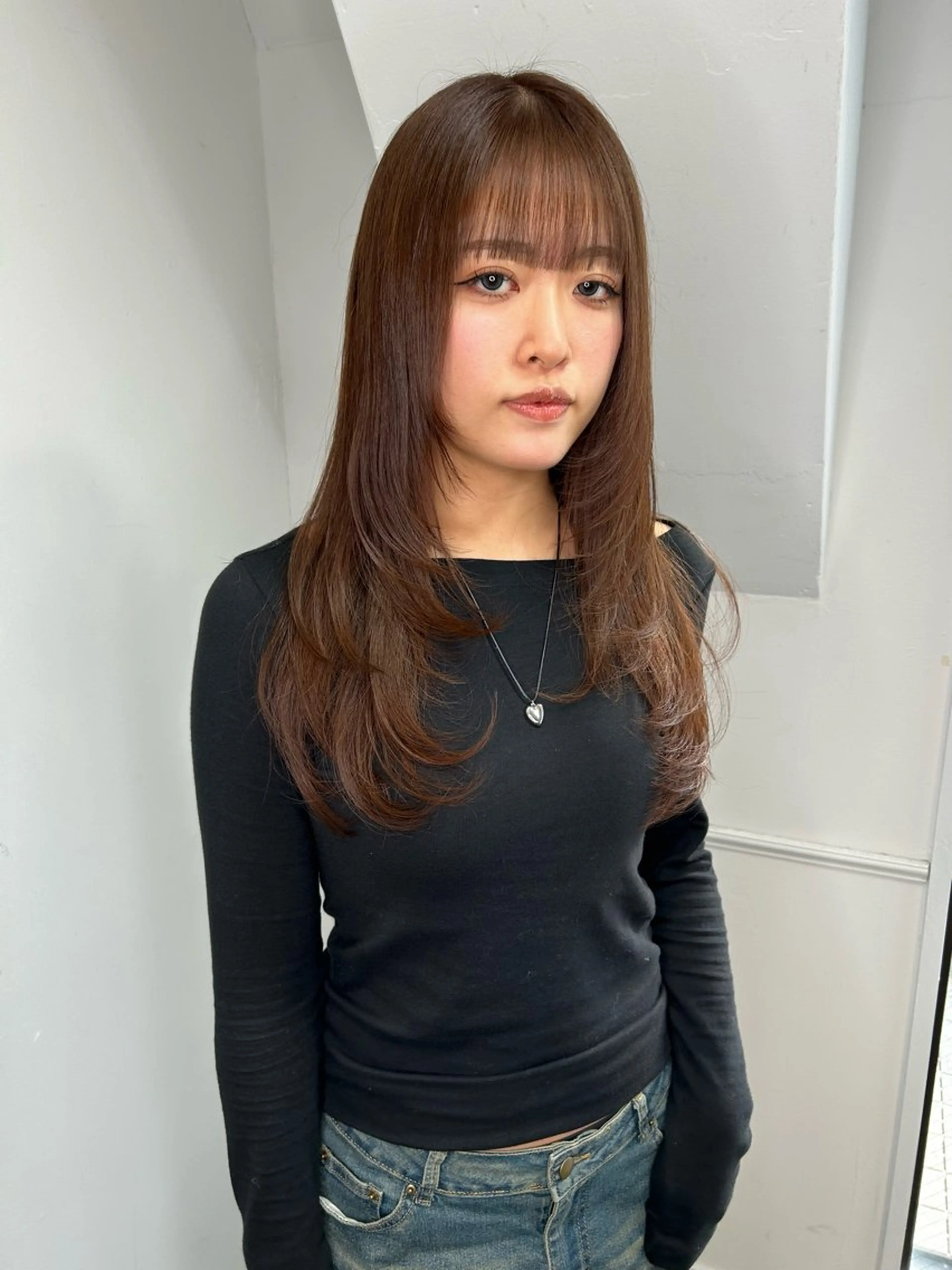 ロング カラー land所属・透明感カラー/レイヤ ー🌙Honokaのヘアスタイル