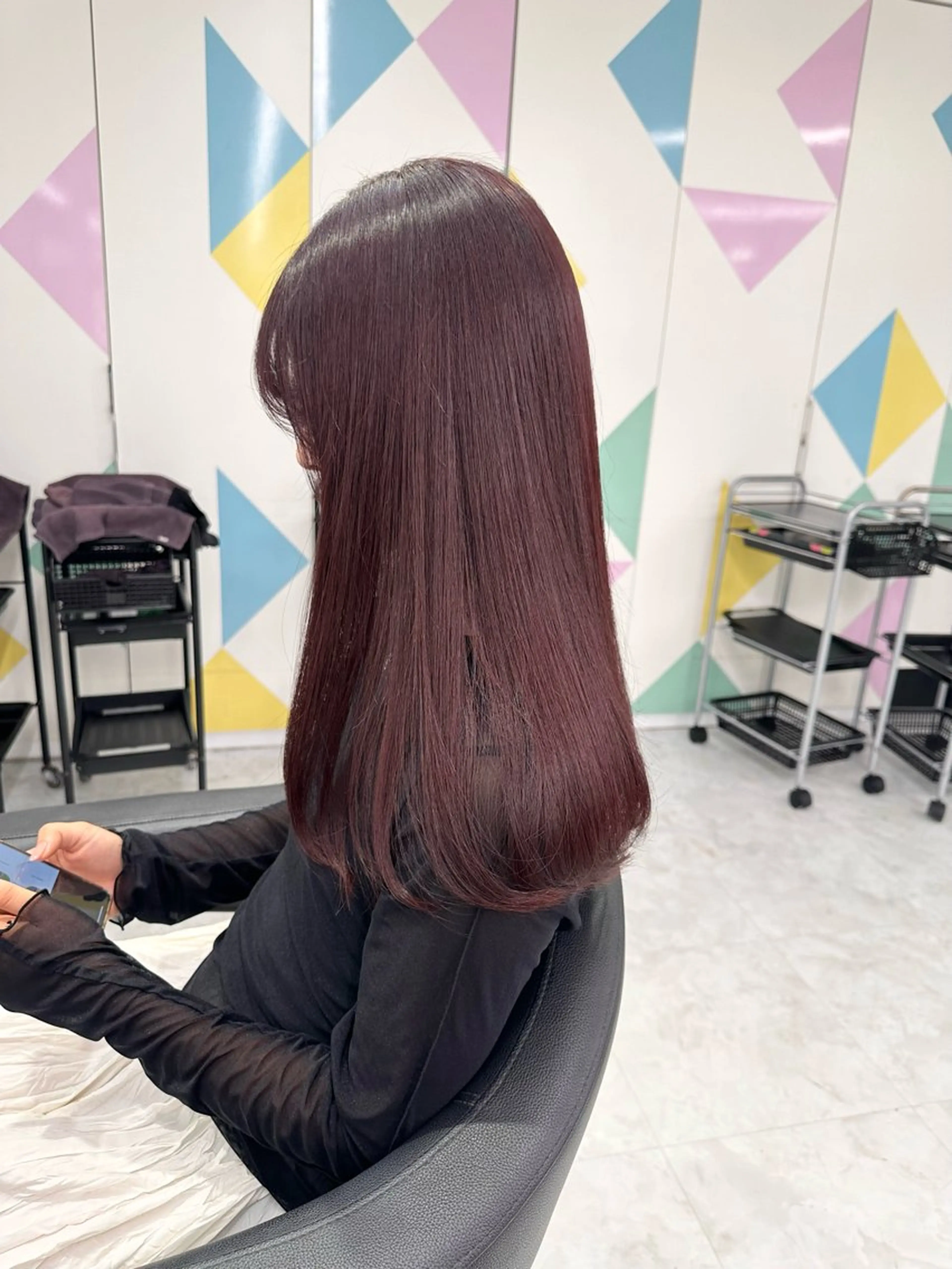 ロング カラー ヘアアレンジ メンズ カット ヘアカラー トリートメント ヘッドスパ ヘアセット 🌈トレンドヘア 🌈WATARU🌈のヘアスタイル