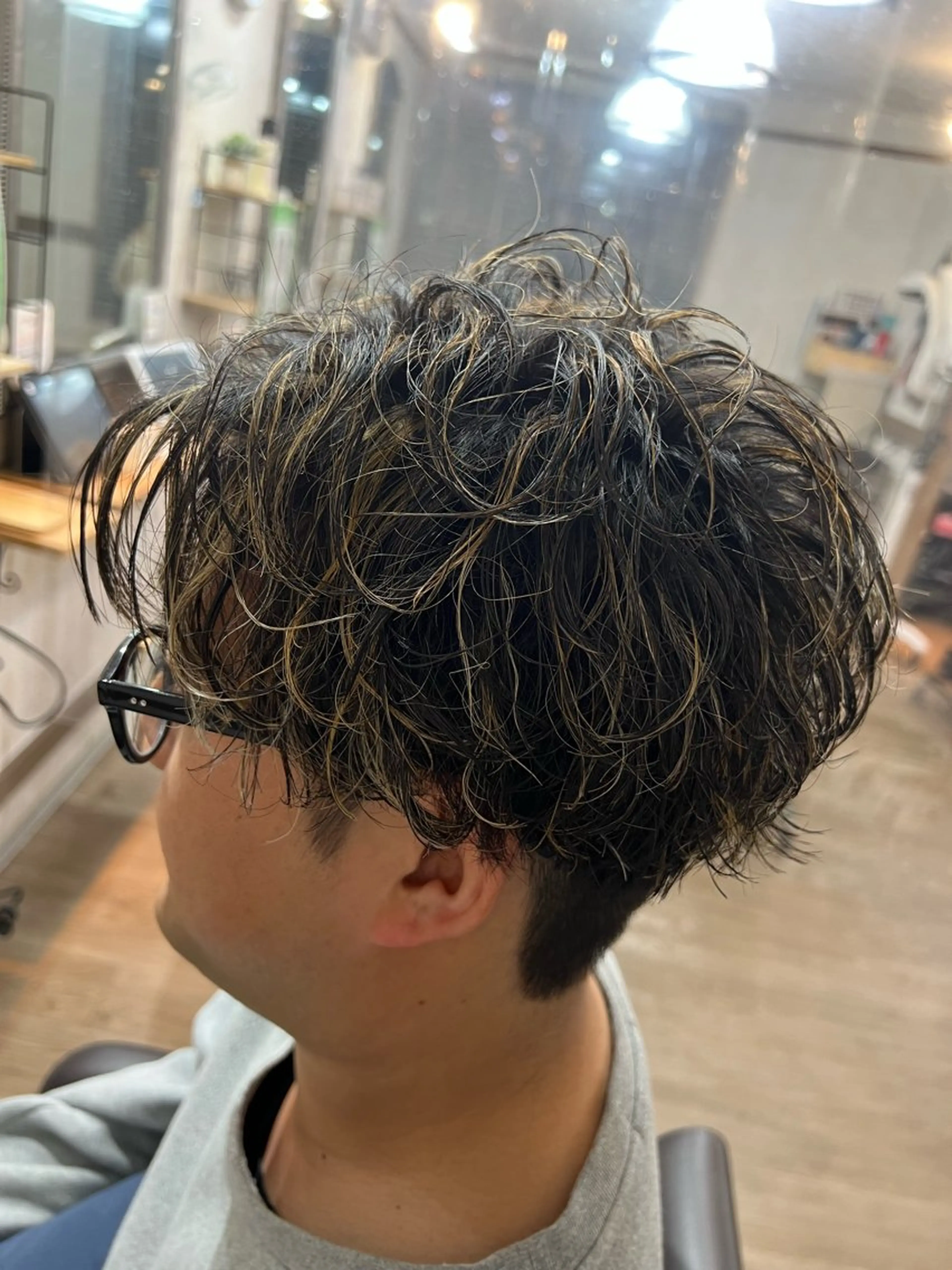 メンズ メンズハイライト メンズパーマ Hair Resort Garden 船橋法典店 by Toronto所属・🌟 ゆうた🌟のヘアスタイル