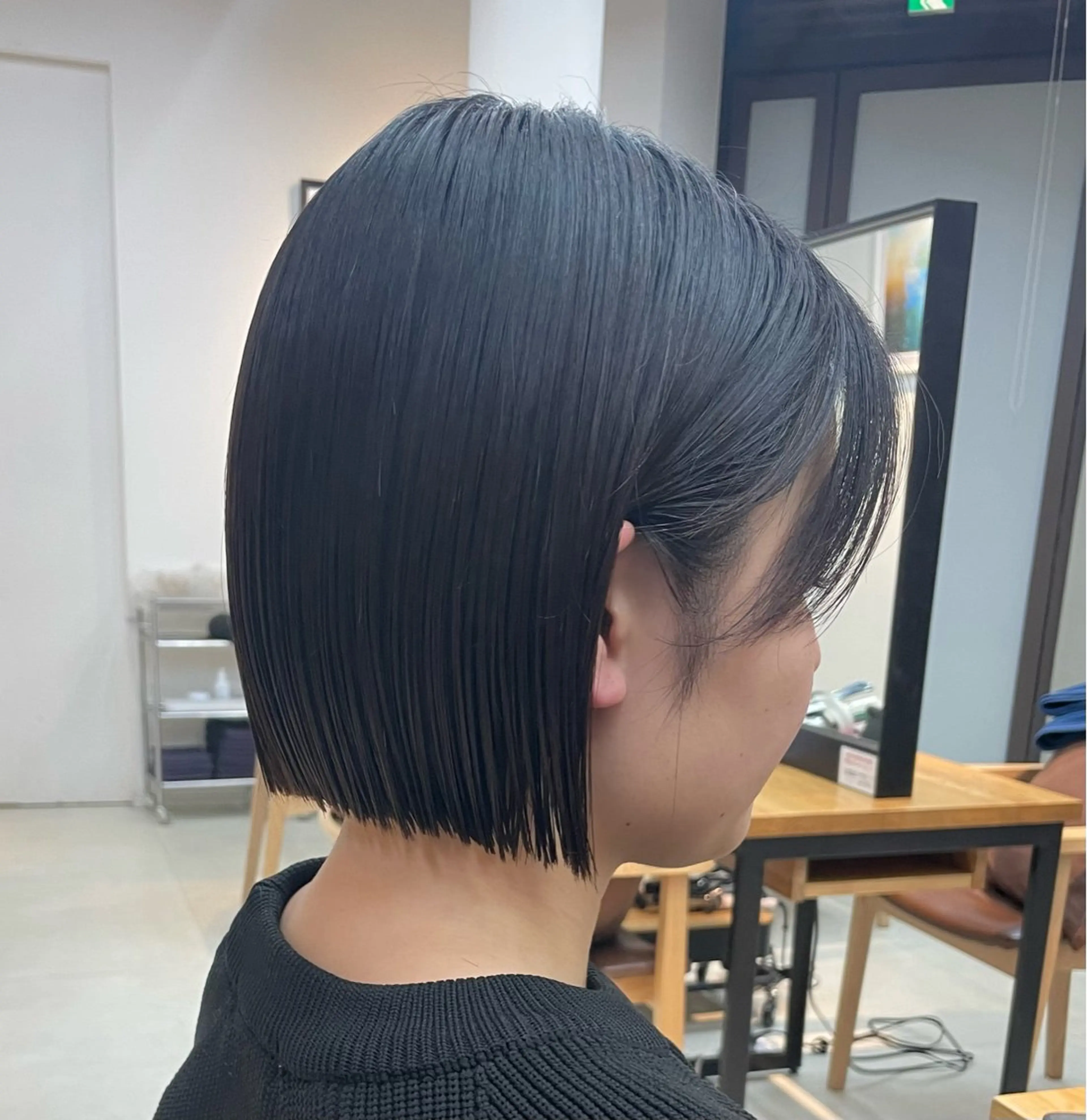 ショート カラー ボブ カット ヘアカラー トリートメント ボブ/ショート/ shinのヘアスタイル