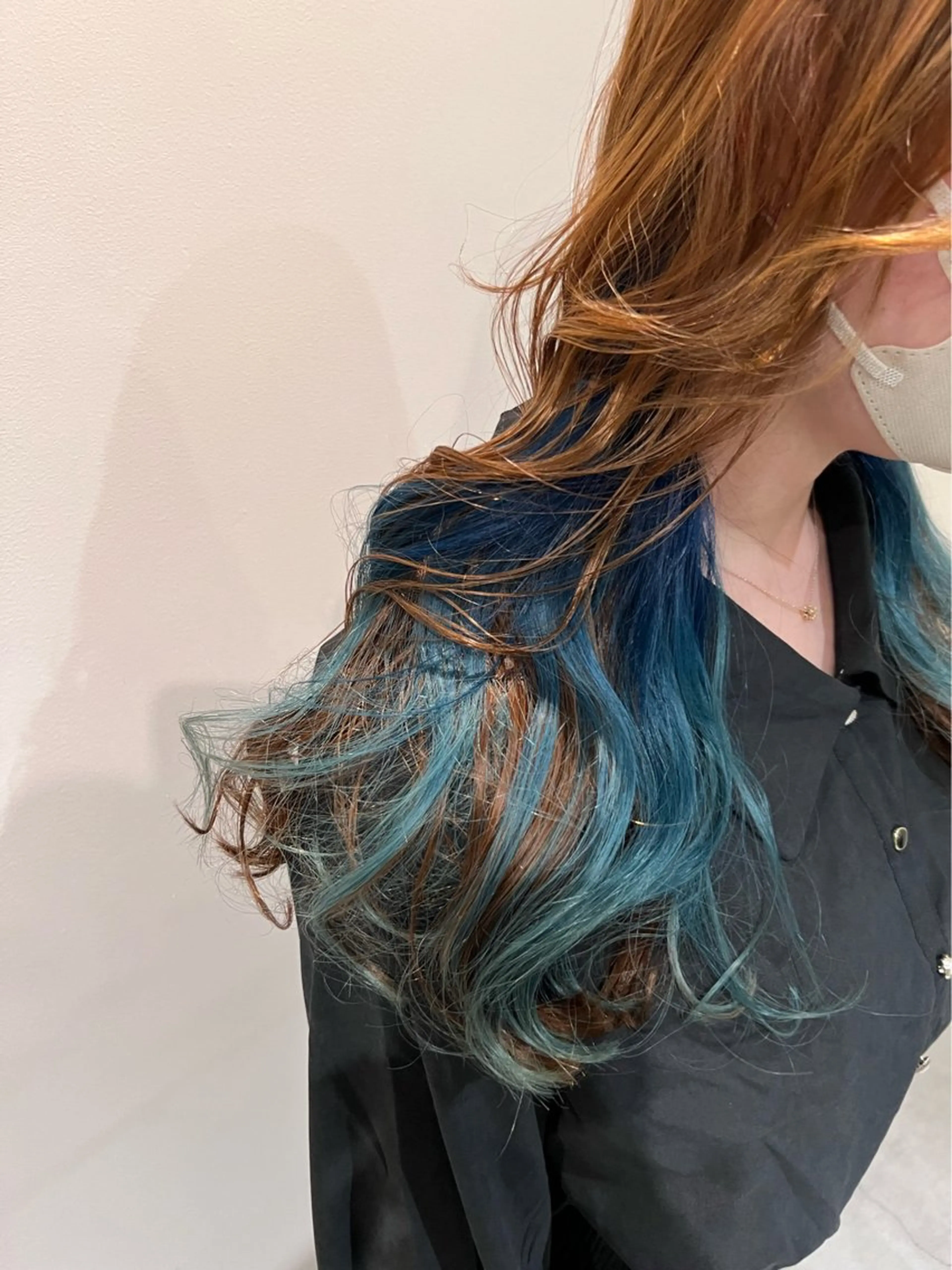 ロング カラー ヘアカラー トリートメント 🌐👽フクイ キララ🌎💎のヘアスタイル