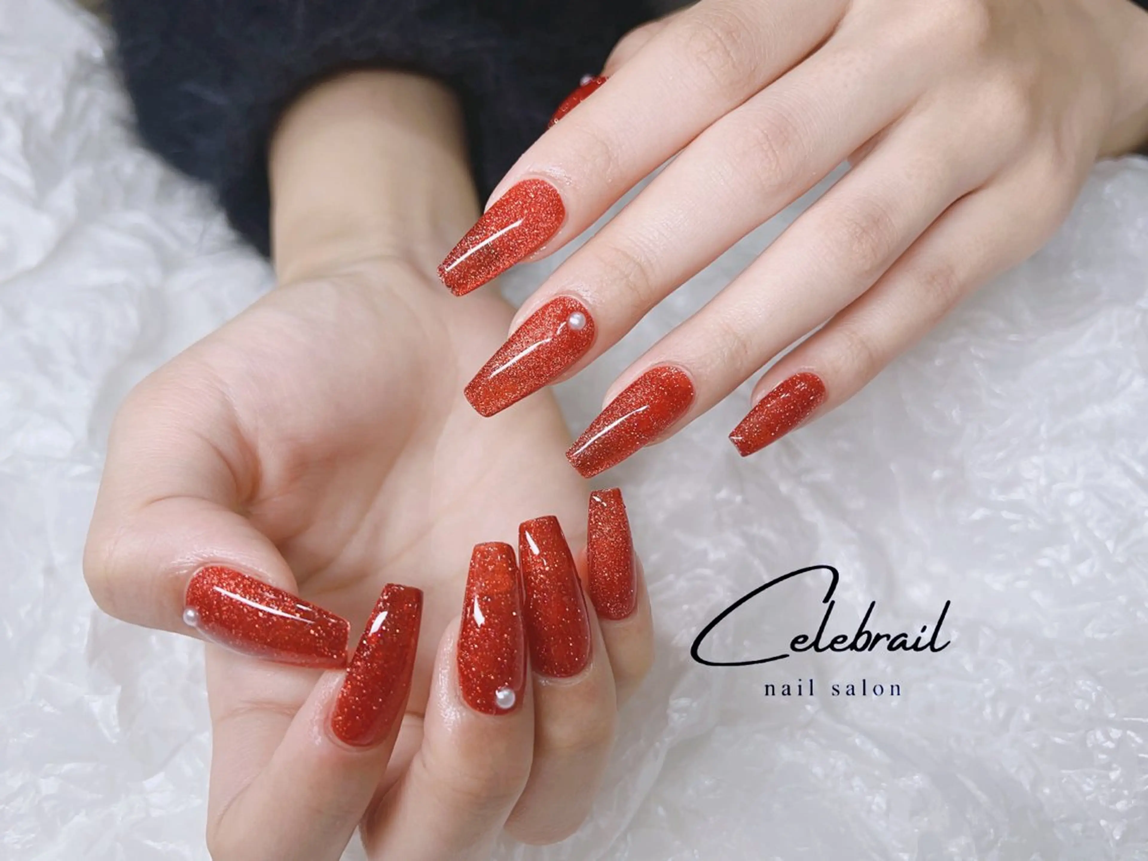 ネイル マグネットネイル ハンドネイル Nail salon CELEBRAILのネイルデザイン