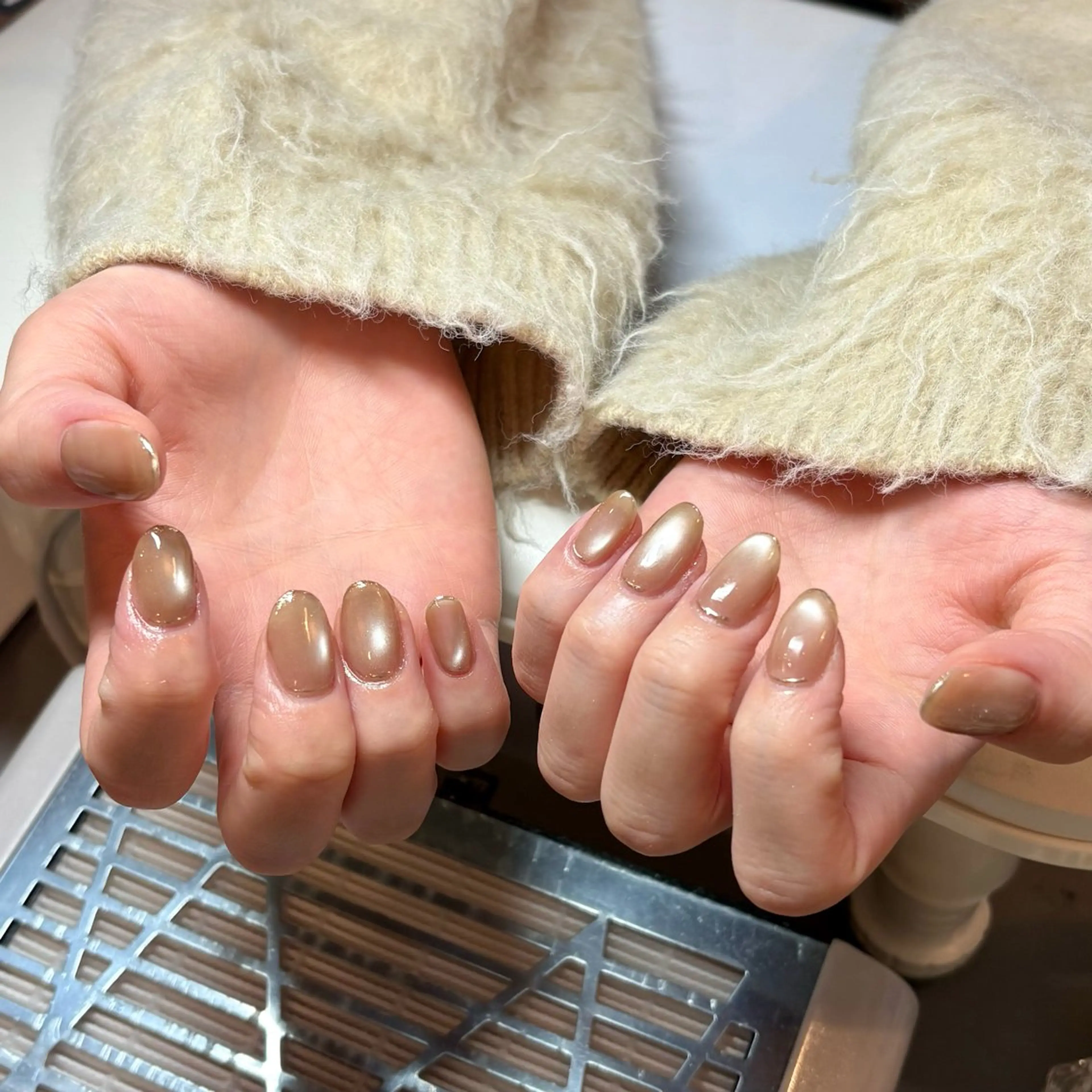 ネイル マグネットネイル ミラーネイル Lily Nailのネイルデザイン