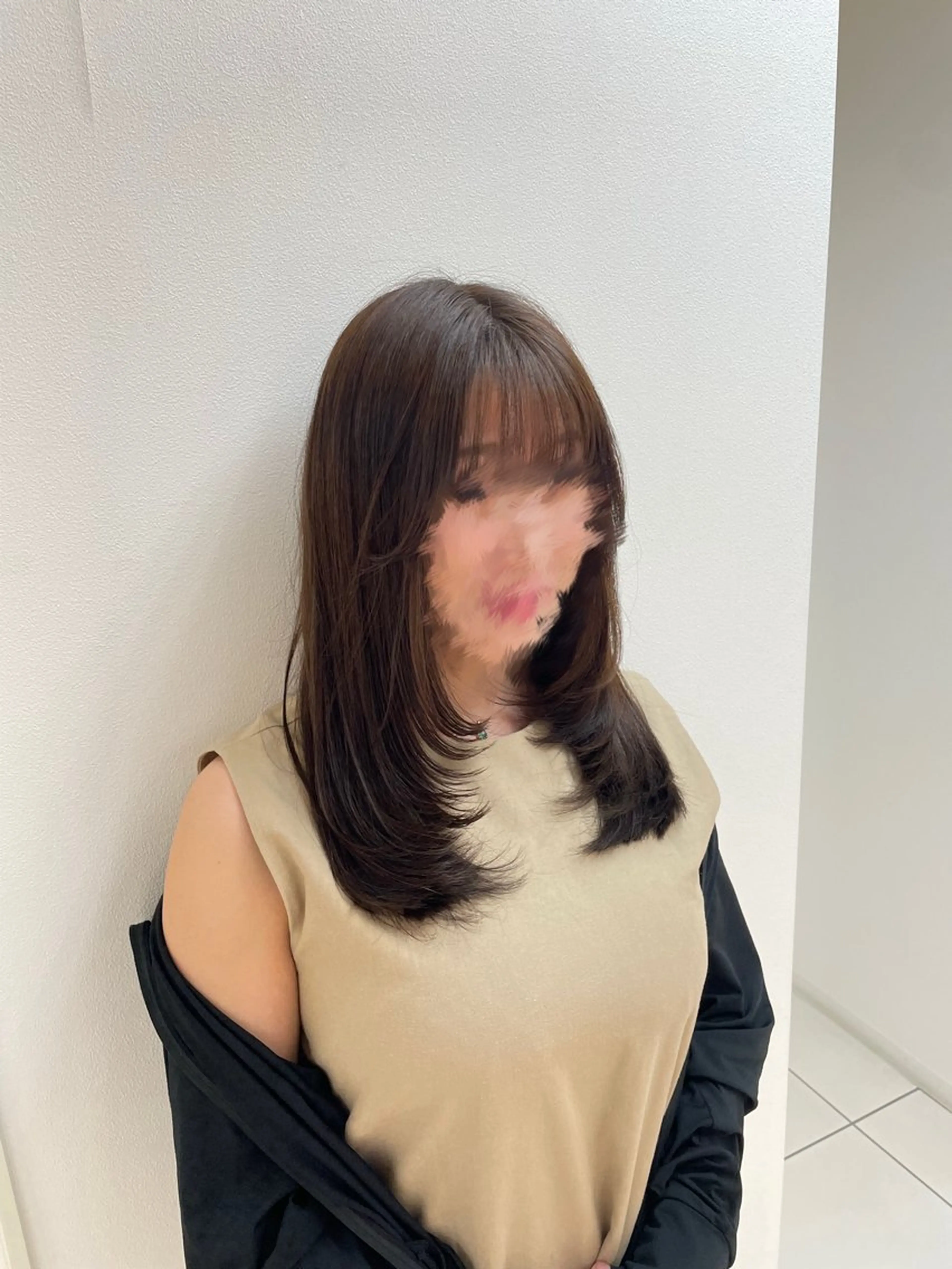 ロング カラー 🌸せれな /韓国風カット🌸のヘアスタイル