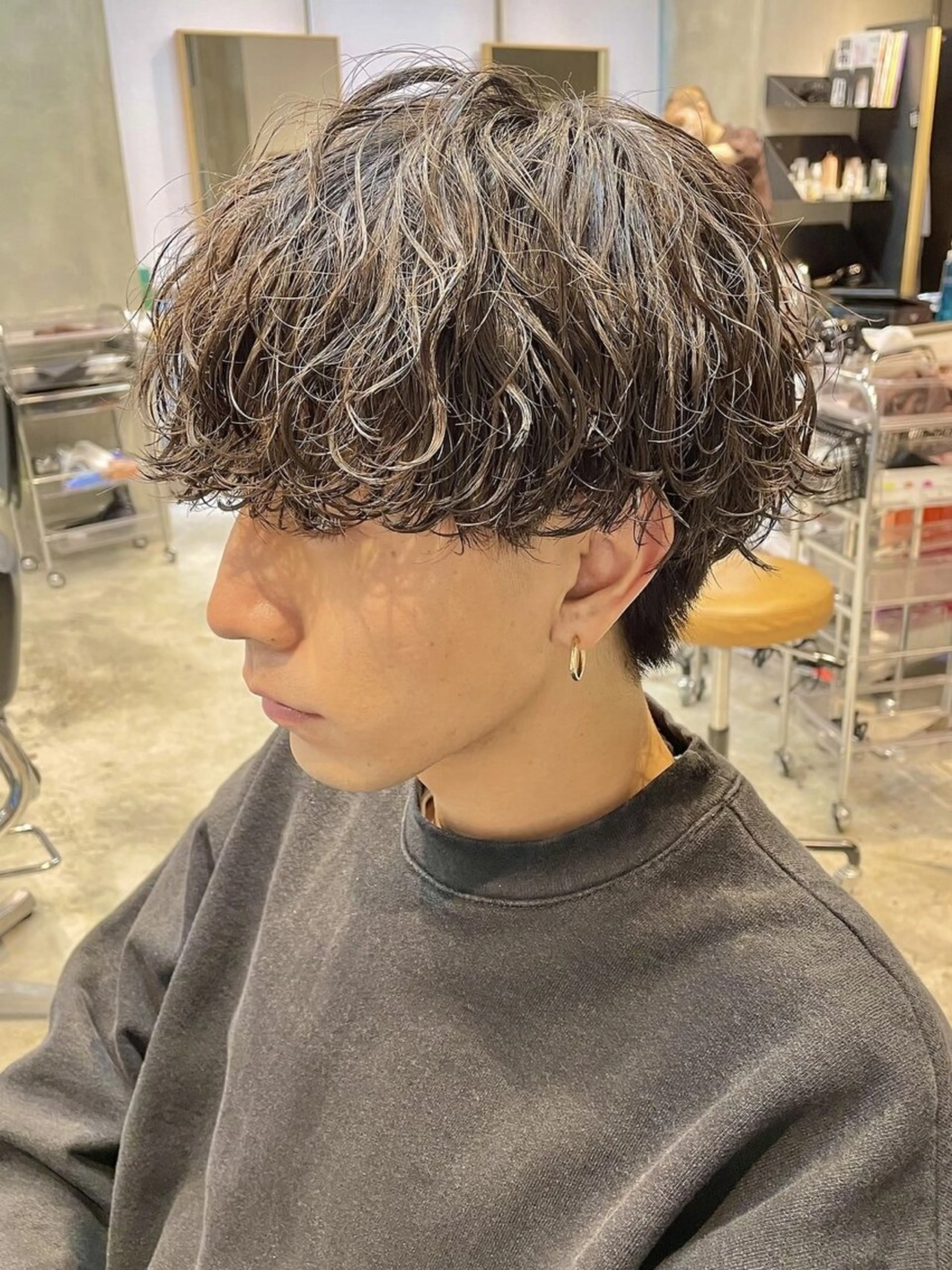 パーマ メンズ パーマ fifth 名駅所属・深谷 侑亮のヘアスタイル