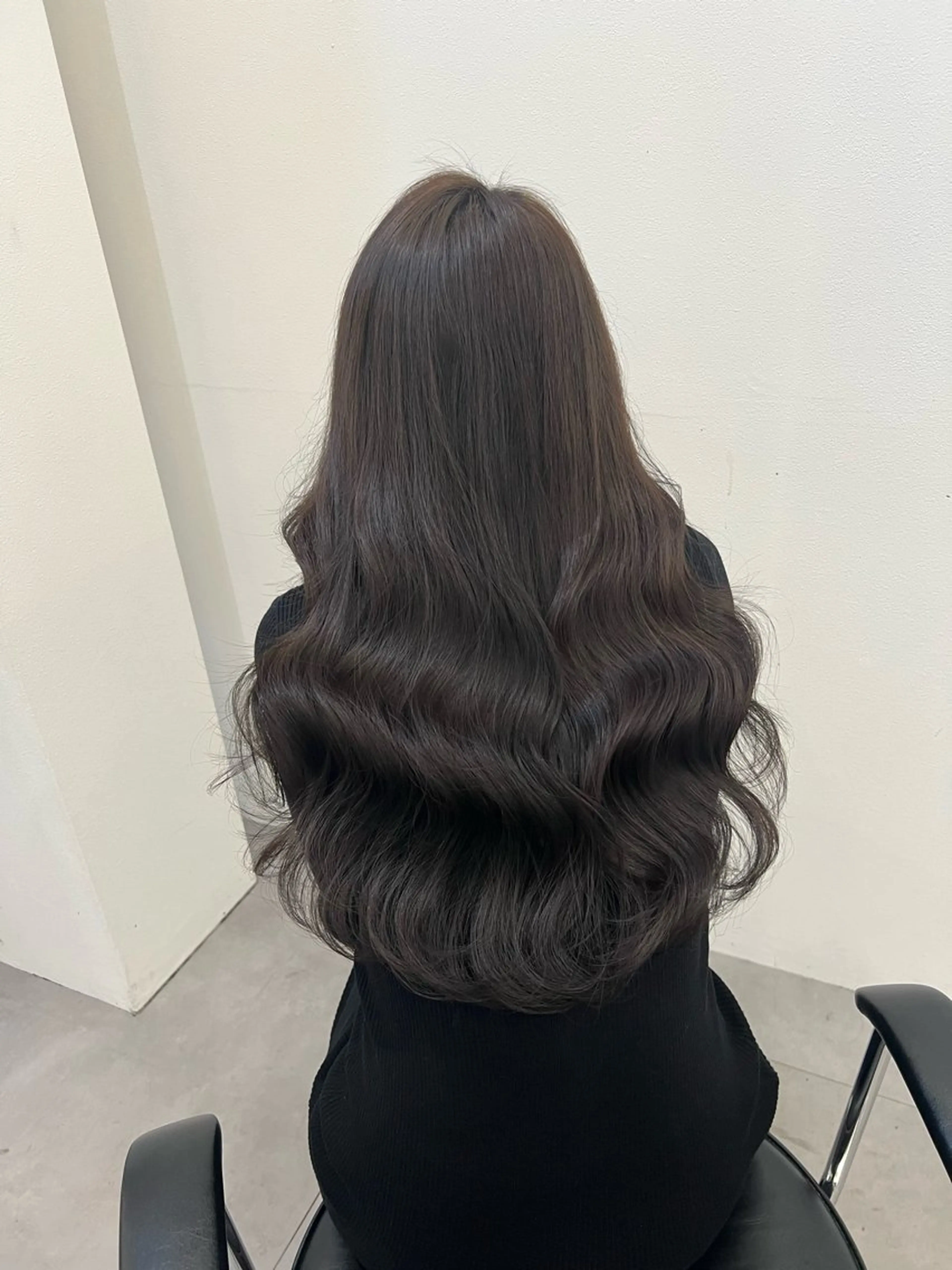 ロング ヘアカラー トリートメント しゅういち/赤み消し カラー特化のヘアスタイル