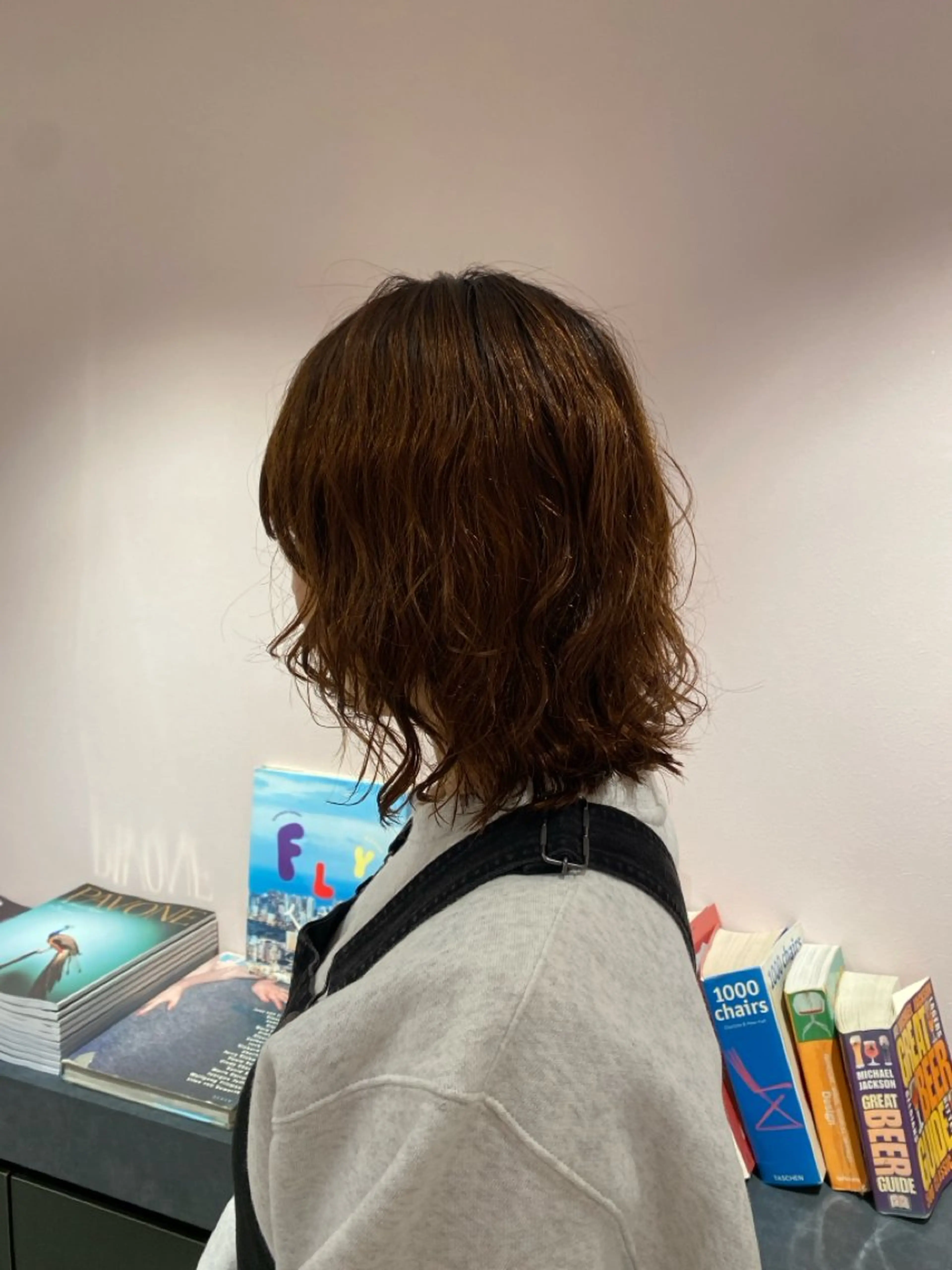 ショート パーマ ボブ パーマ 🫧Miyu パーマ 縮毛🫧のヘアスタイル