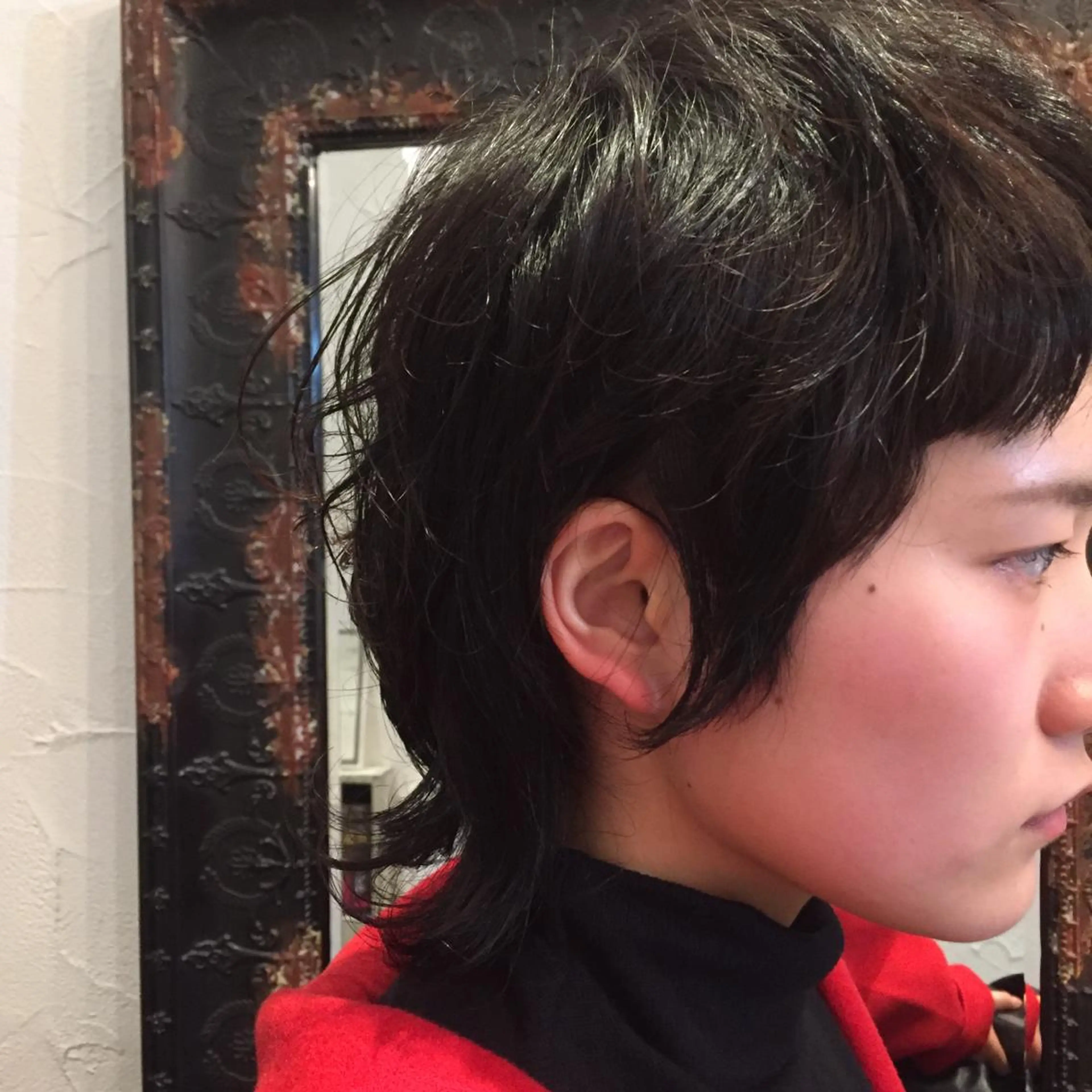 ショート ウルフカット カット ヘアカラー トリートメント CUORE クオーレのヘアスタイル
