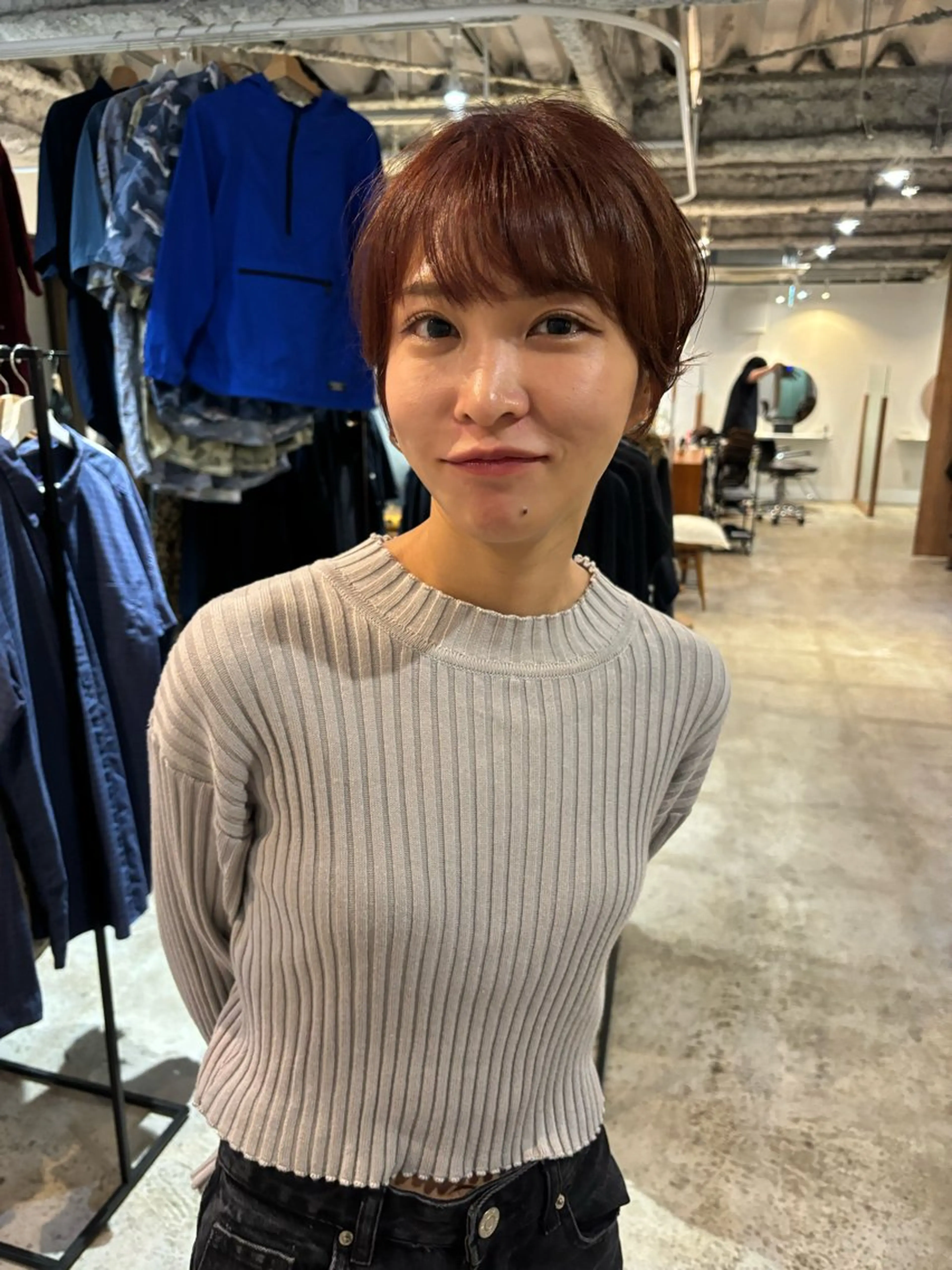 ショート カラー カット ヘアカラー トリートメント Hayashi Shioriのヘアスタイル